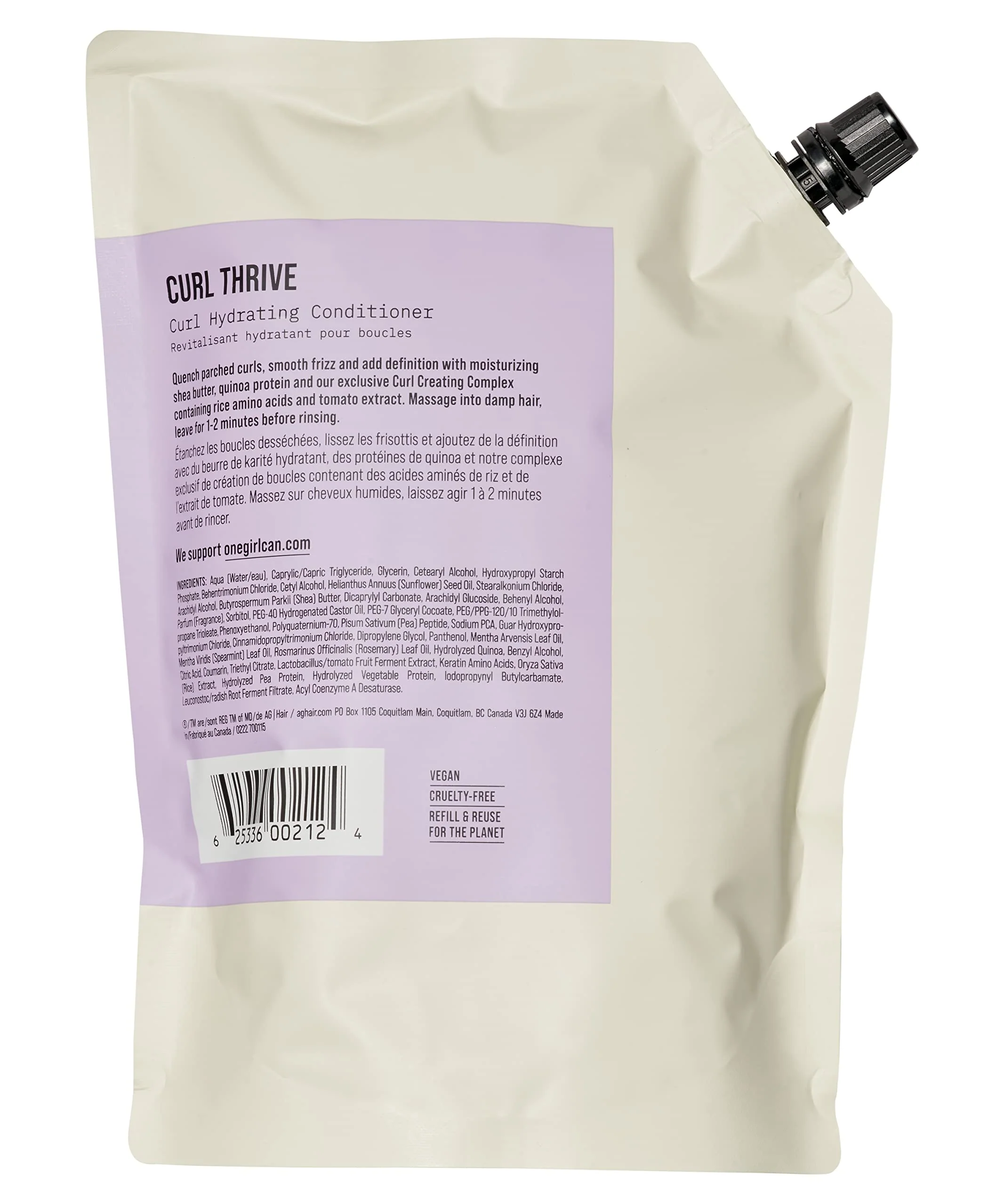 AG Care Curl Thrive Curl Hydrating Conditioner 1000ml - Image 2