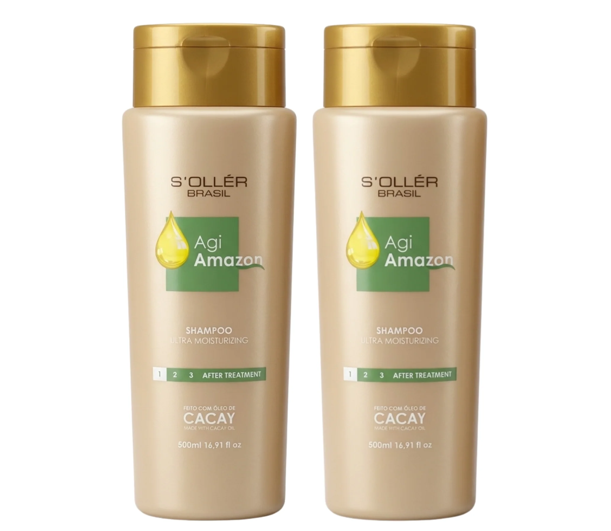 Agi Amazon Ultra Moisturizing Shampoo 500ml (2pc)