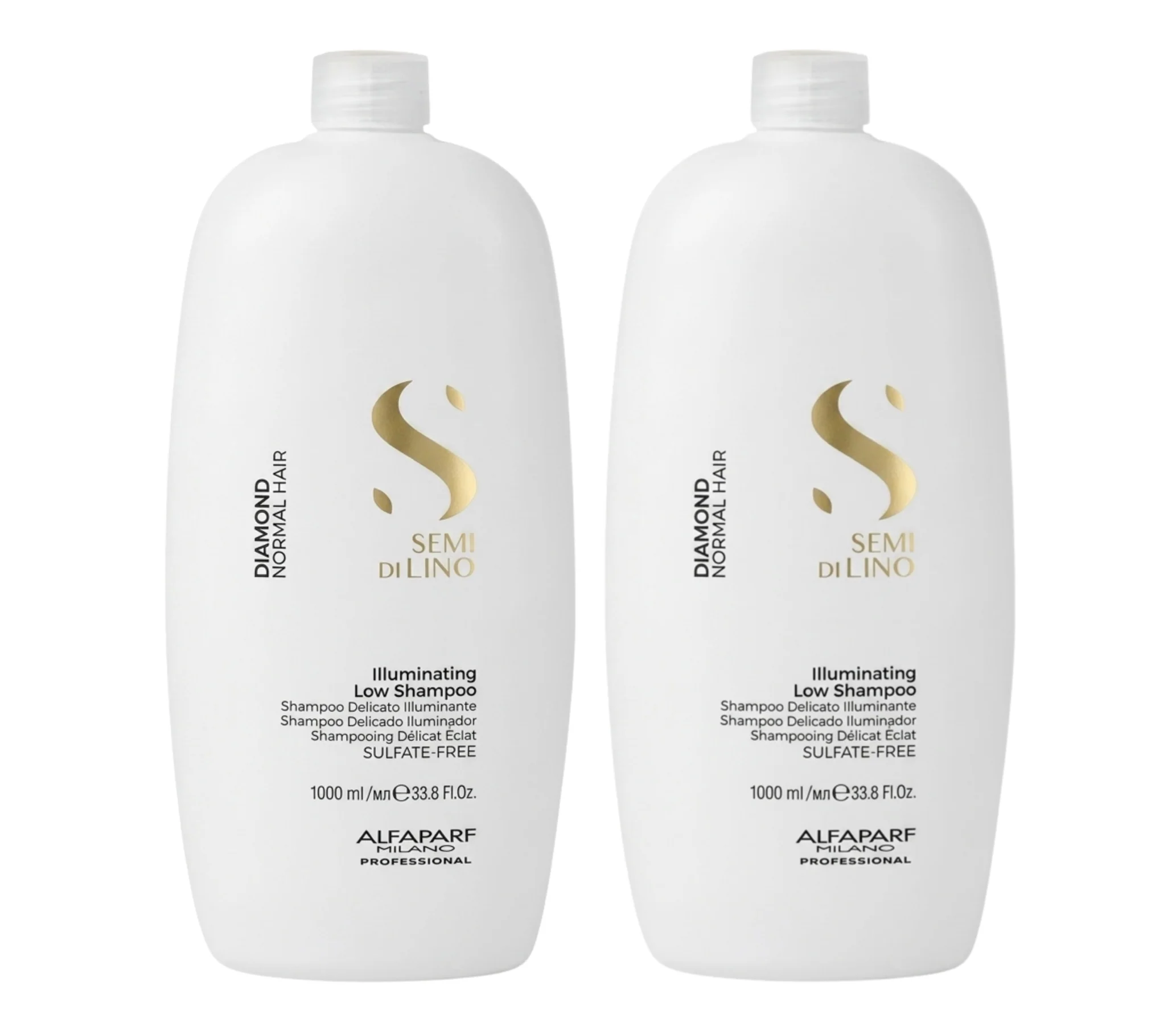 Alfaparf Milano Semi Di Lino Diamond Illuminating Low Shampoo 1000ml (2pc)