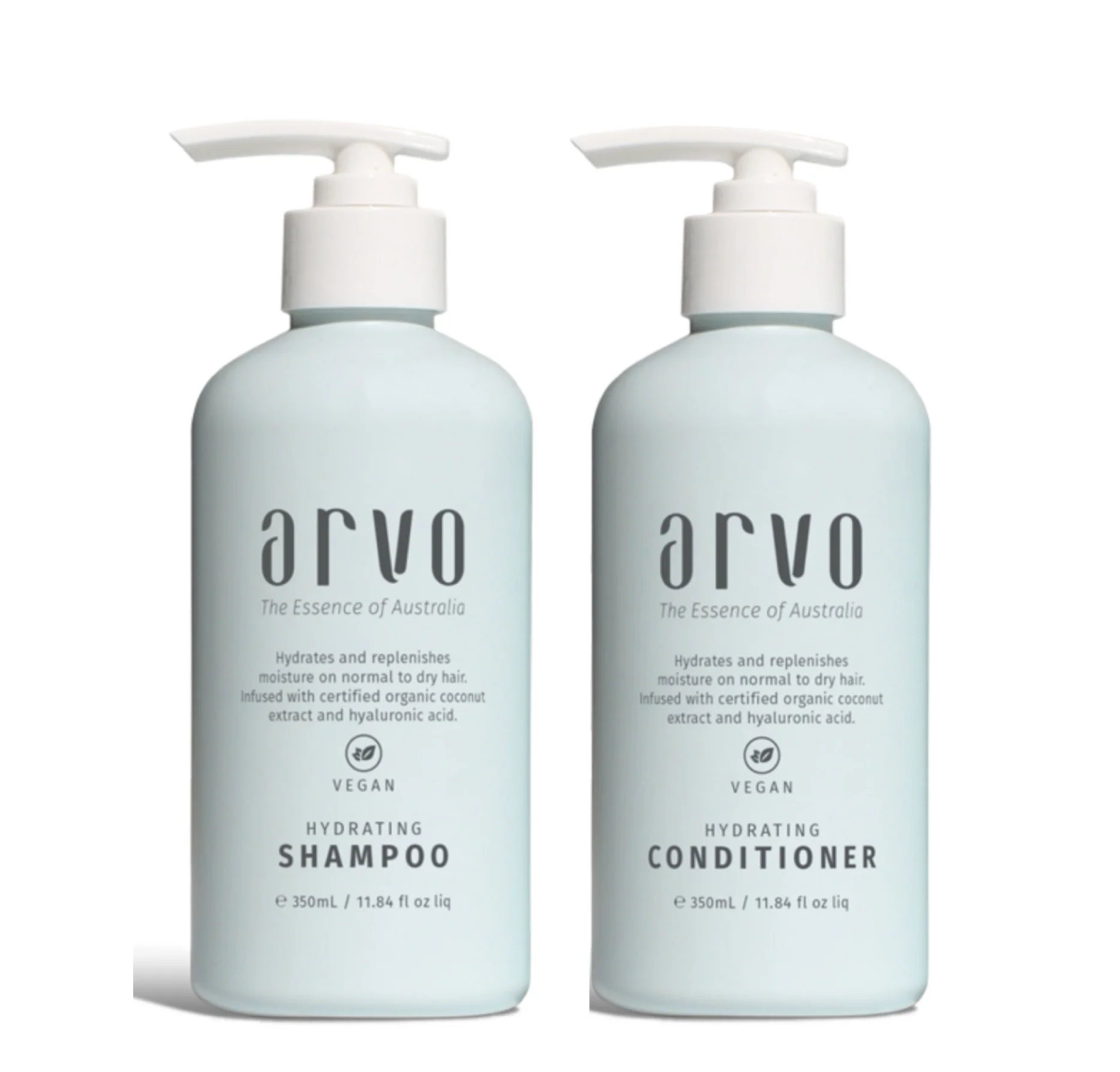 Arvo Hydrating Shampoo and Conditioner 350ml