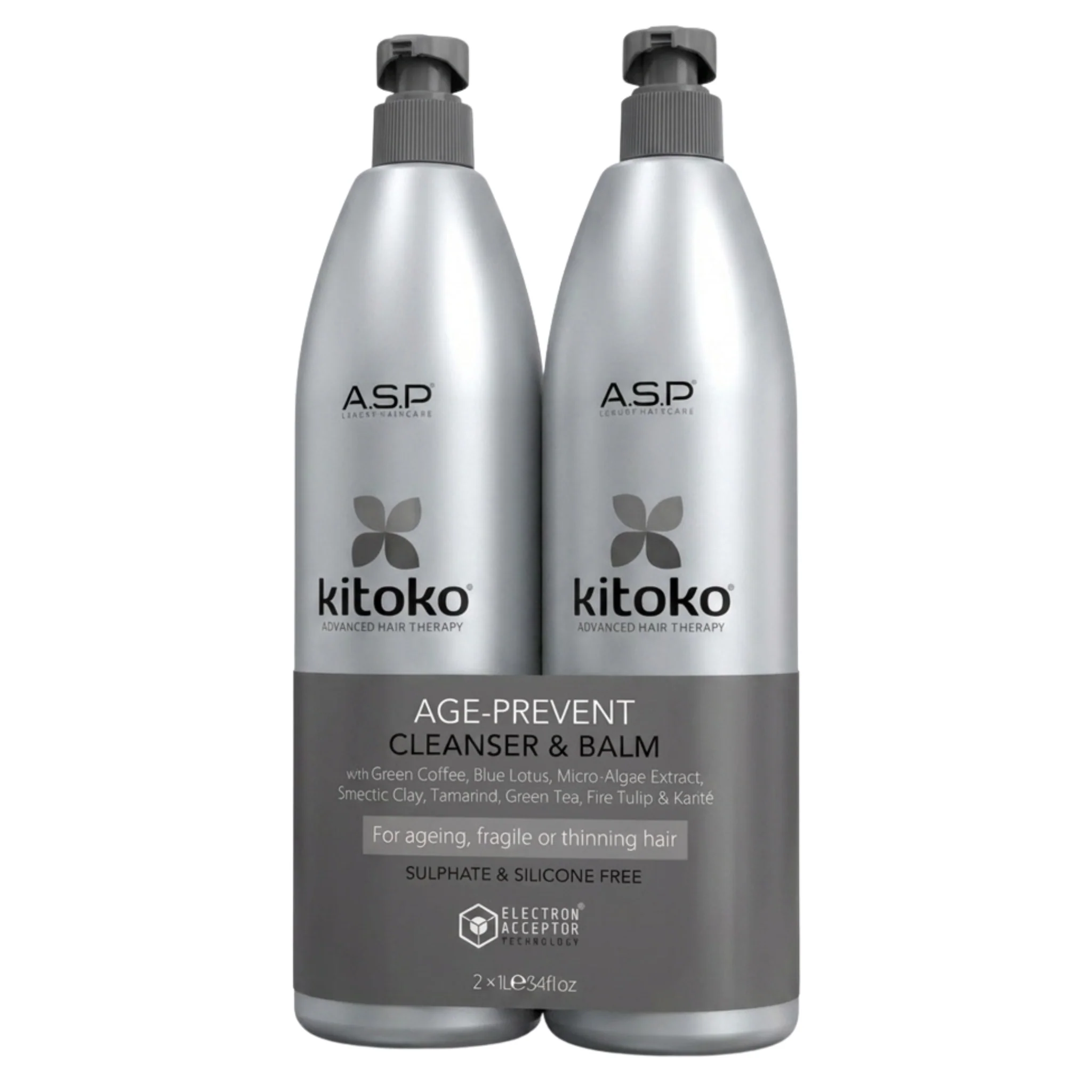ASP Kitoko Age Prevent Cleanser and Balm 1000ml