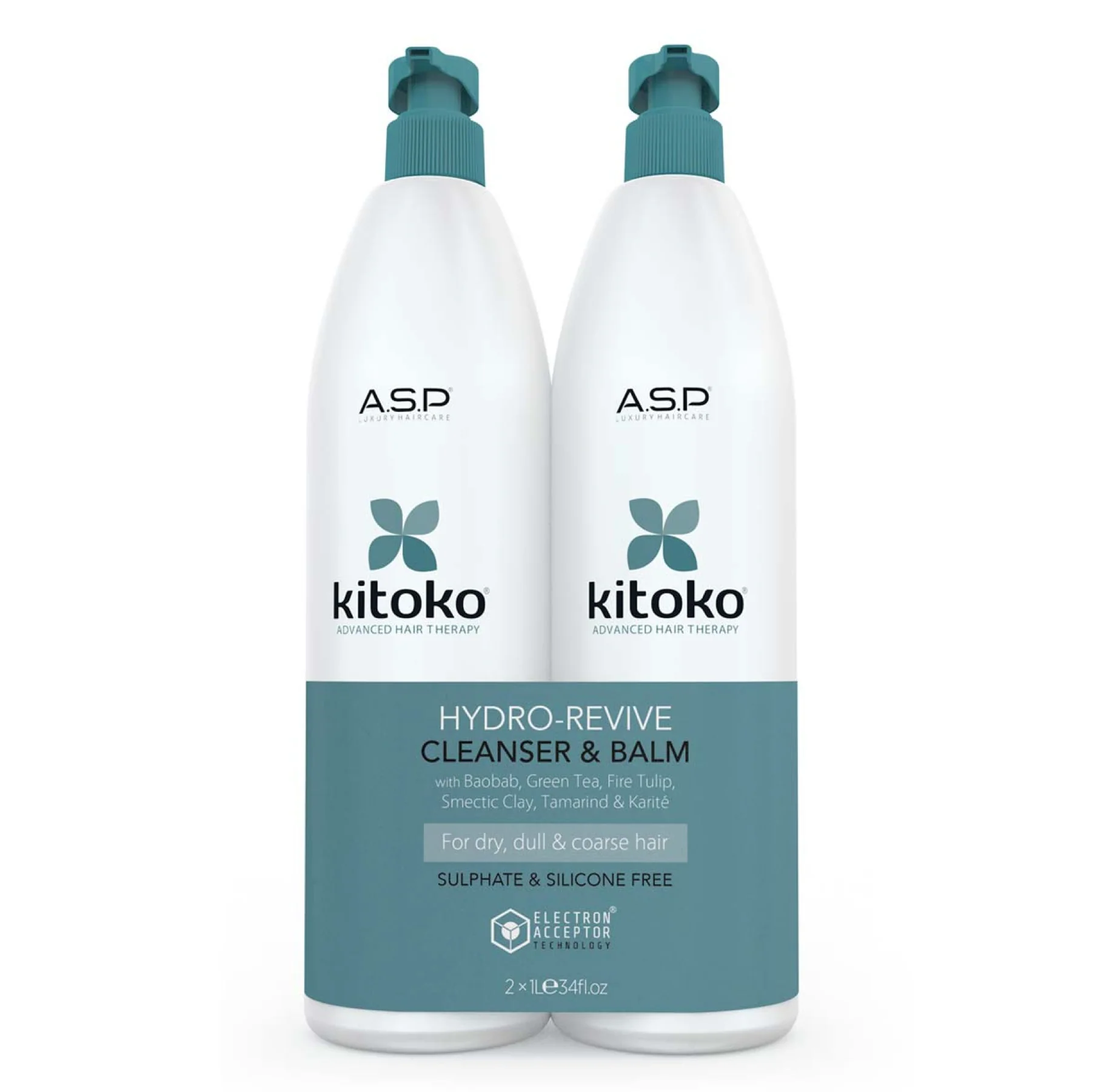ASP Kitoko Hydro Revive Cleanser and Balm 1000ml