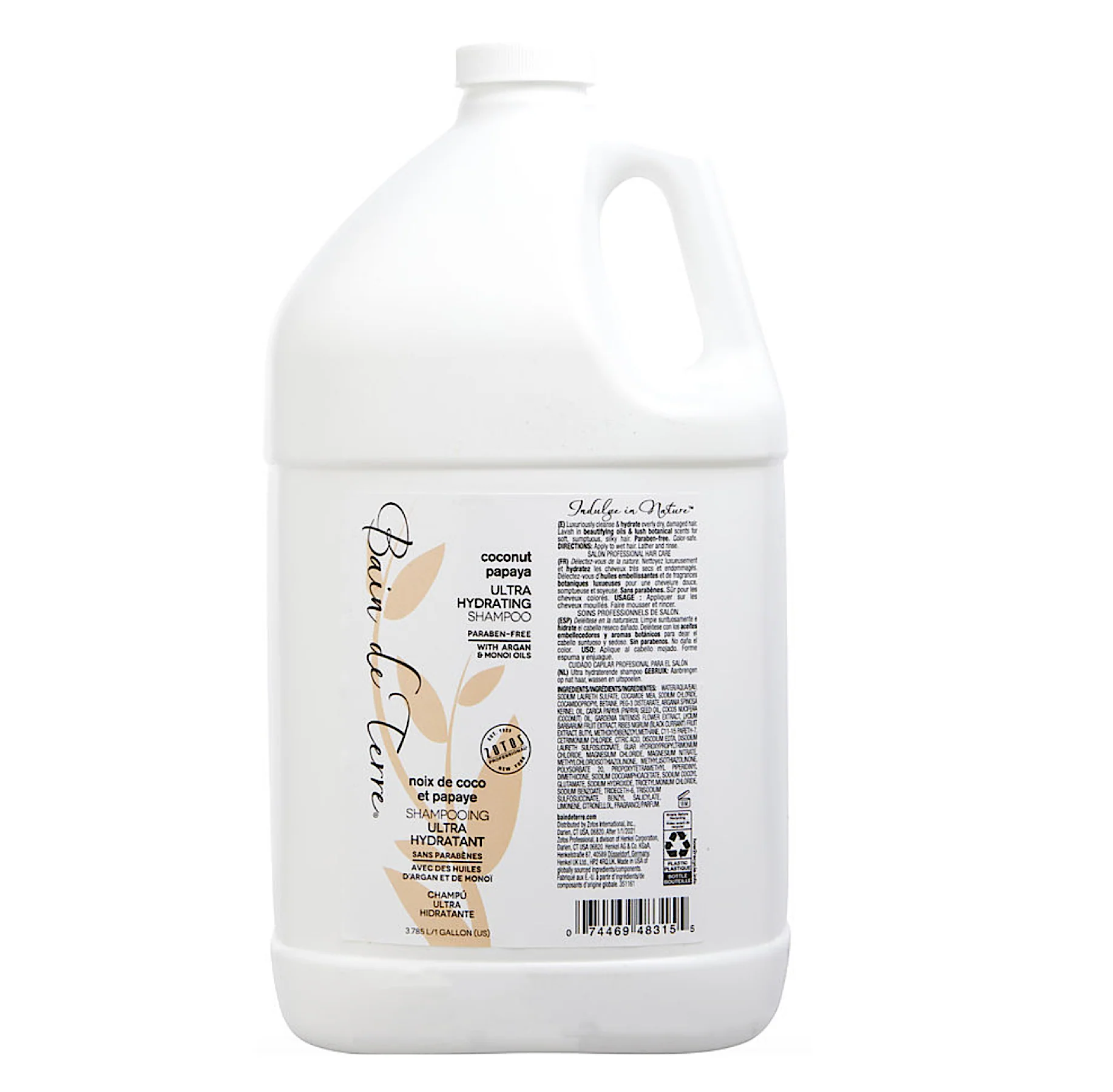Bain de Terre Coconut Papaya Hydrating Shampoo 3.78L