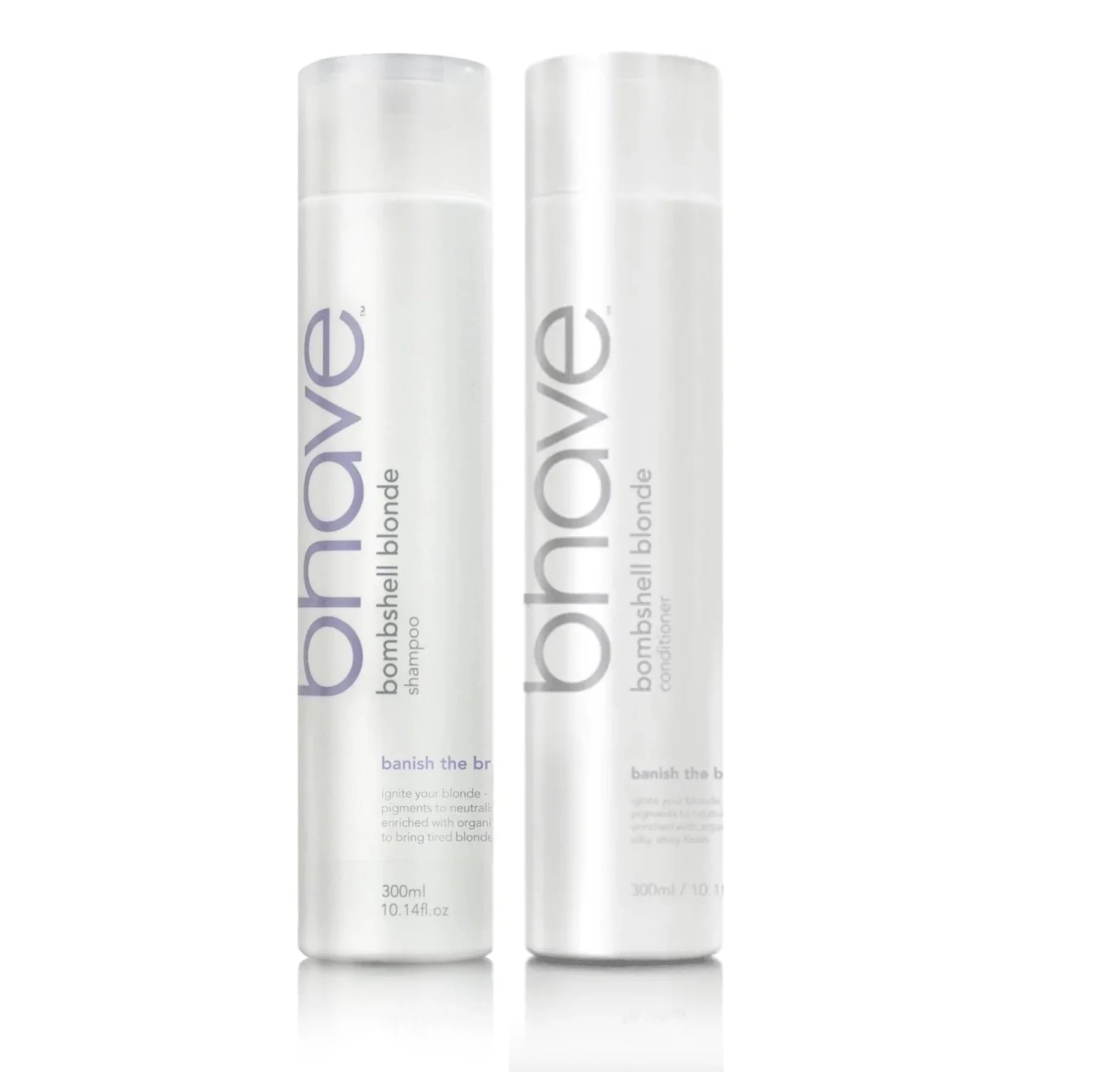 Bhave Bombshell Blonde Shampoo and Conditioner 300ml