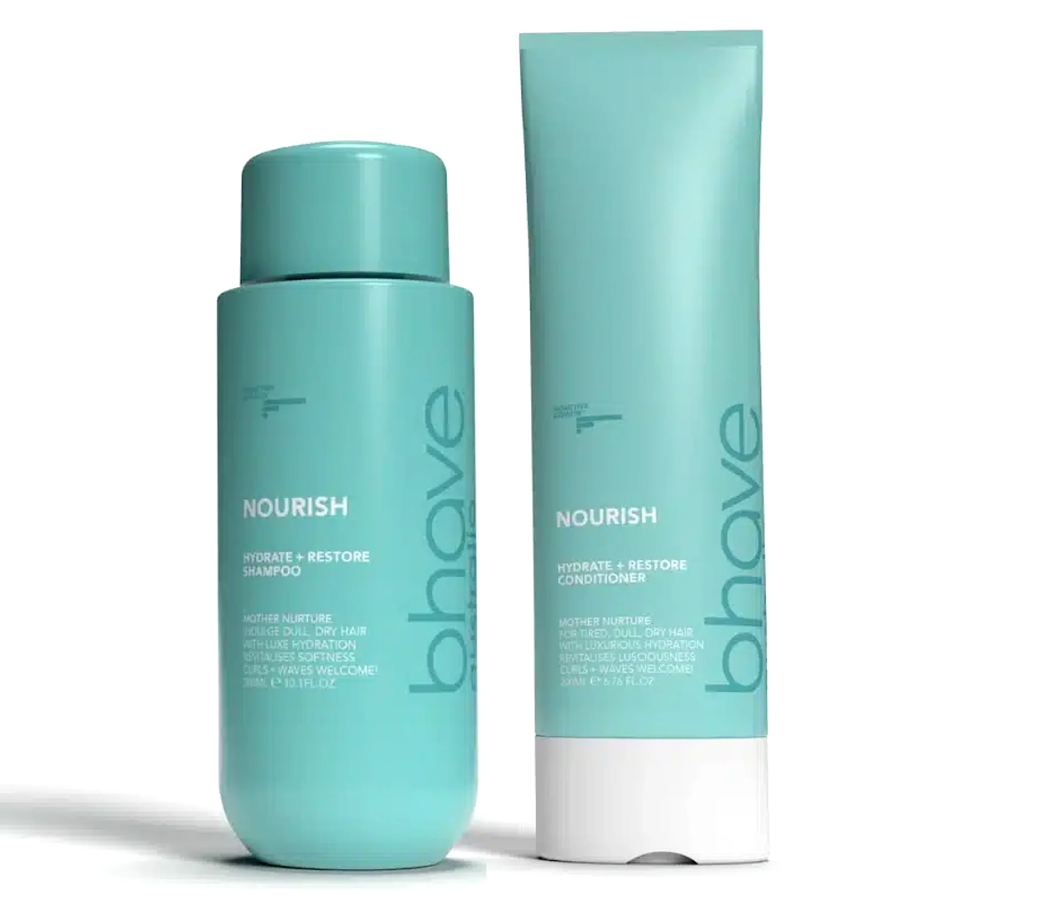 Bhave Nourish Shampoo and Conditioner 300ml - Image 2