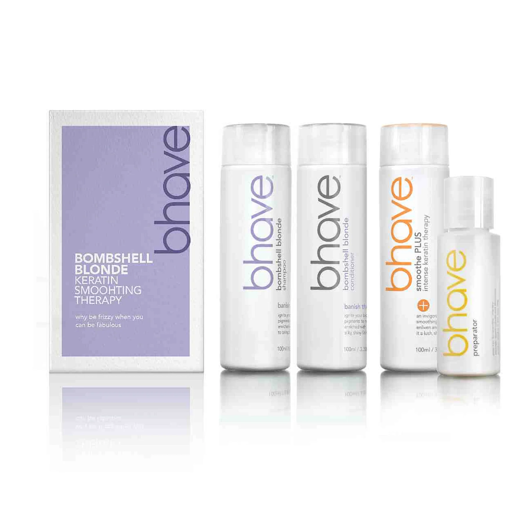 Bhave Smoothe Plus Keratin Smoothing Blonde Shotbox