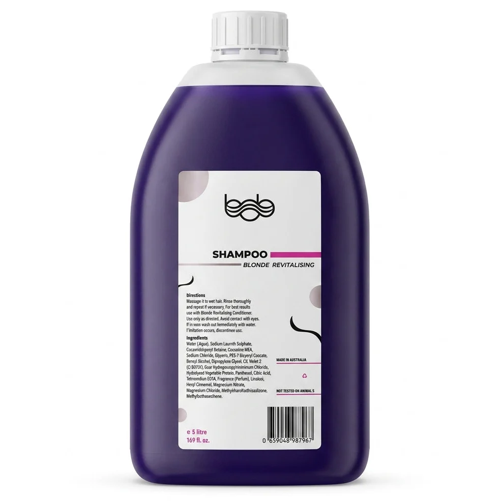 Bob Blonde Revitalising Shampoo 5L