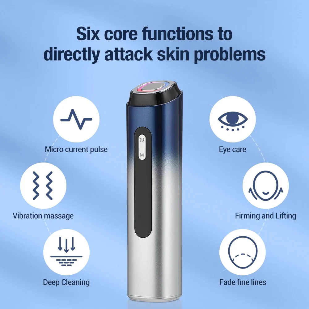 CkeyiN Professional EMS Microcurrent LED Face Lifting Massager - Image 3