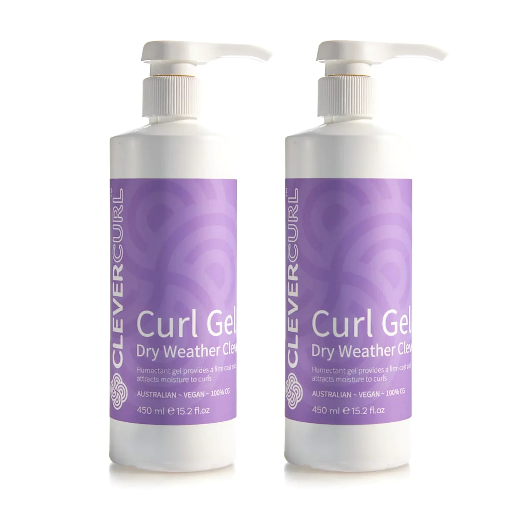 Clever Curl Dry Weather Curl Gel 450ml (2pc)
