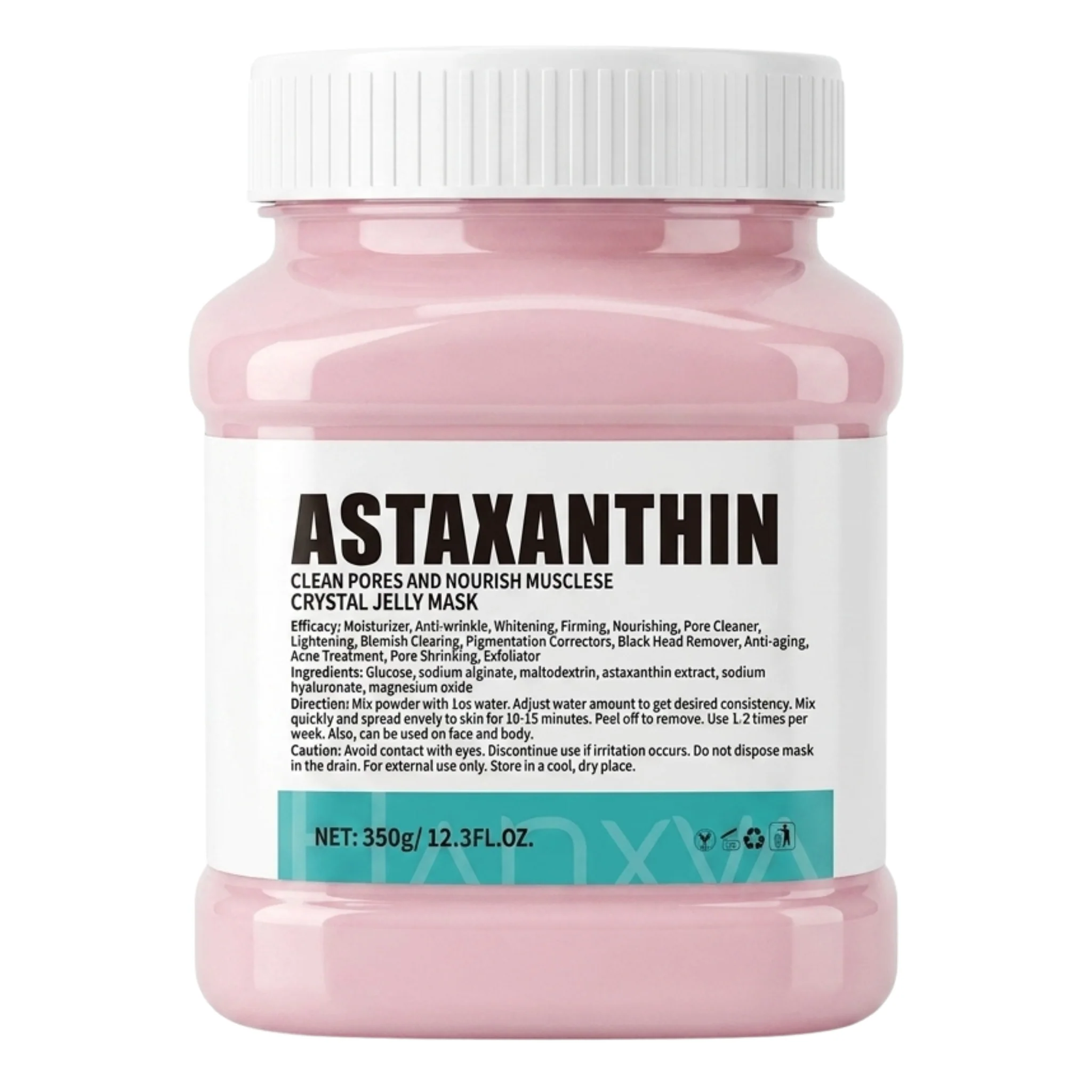Crystal Hydrojelly Mask Cleans Pores Astaxanthin Peel 350g
