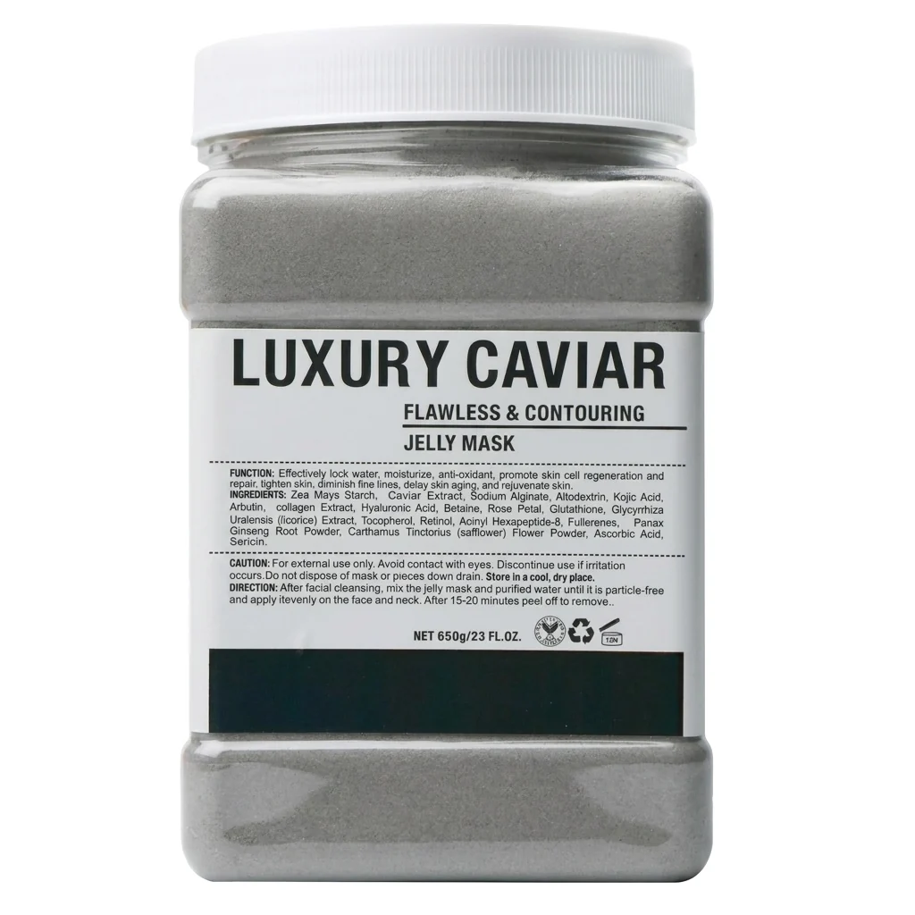 Crystal Hydrojelly Mask Luxury Caviar Flawless and Contouring Peel 650g