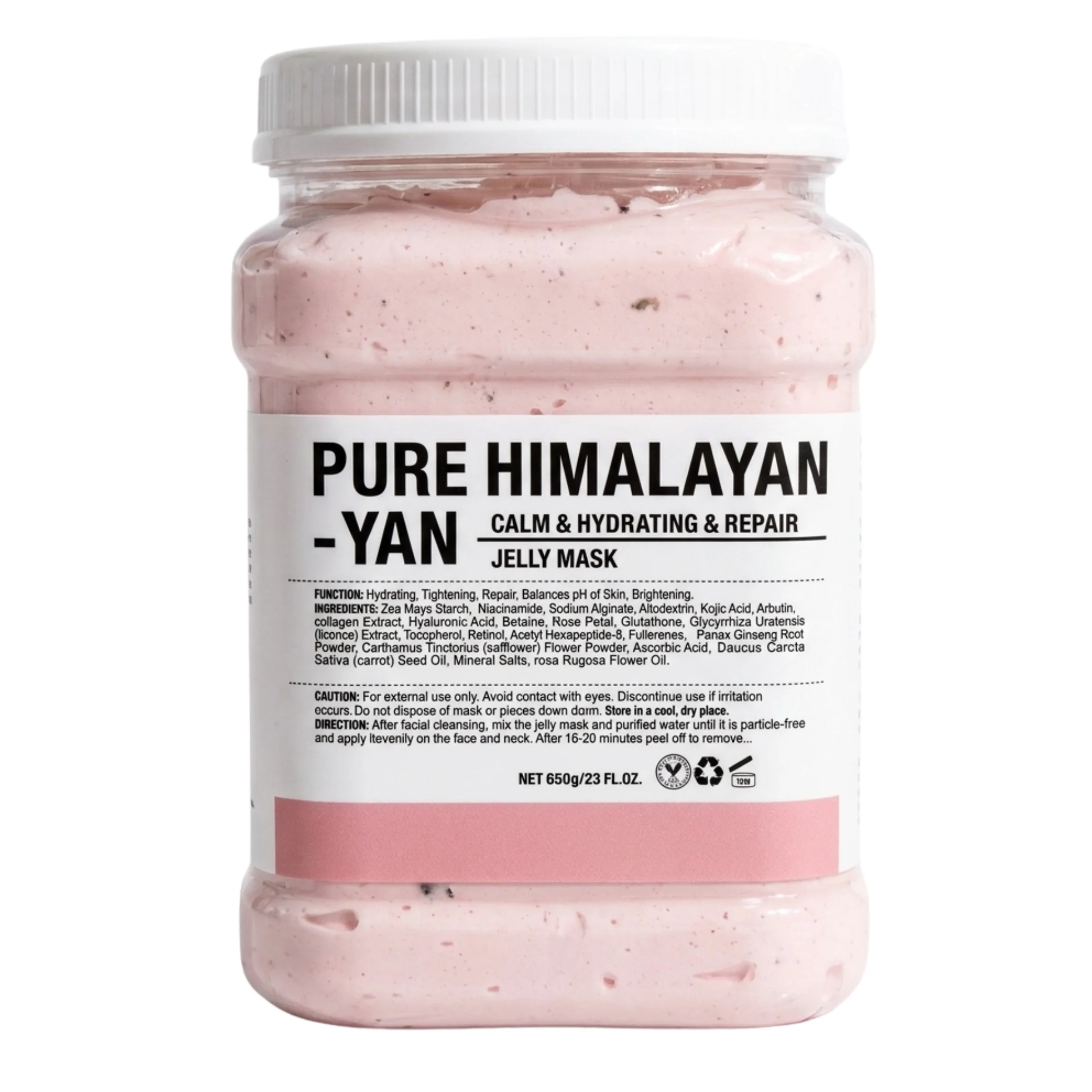 Crystal Hydrojelly Mask Pure Himalayan Calm and Repair Peel 650g