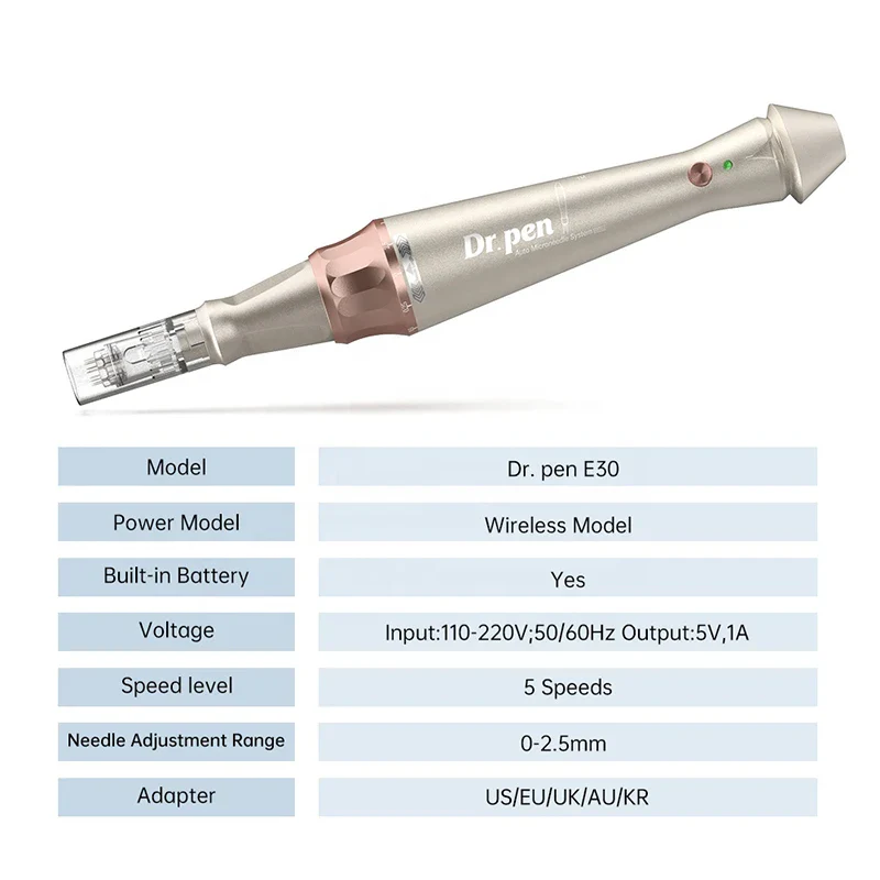 Dr Pen E30 Ultima Pro Microneedling Derma Pen Wireless - Image 4