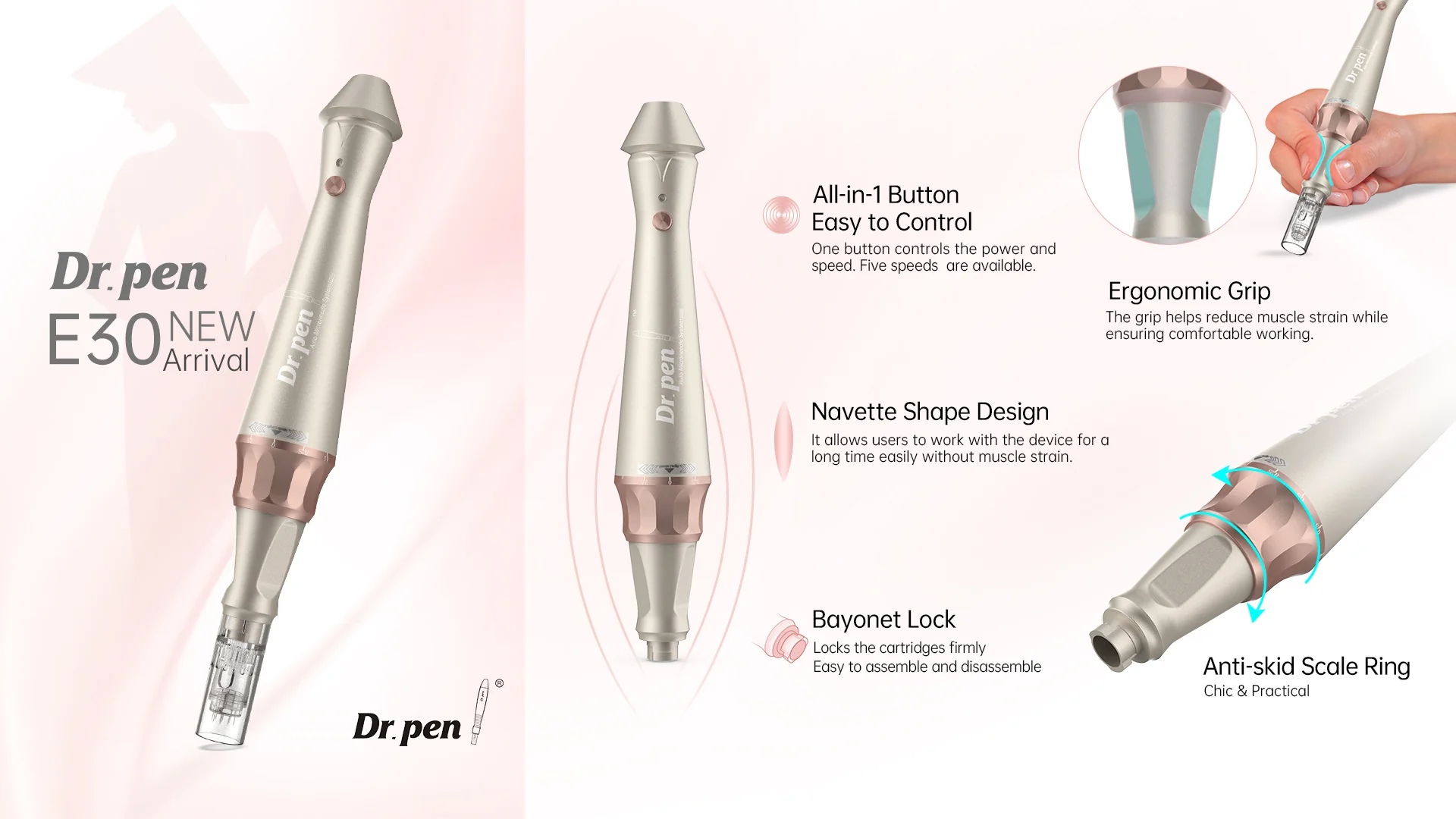 Dr Pen E30 Ultima Pro Microneedling Derma Pen Wireless - Image 6
