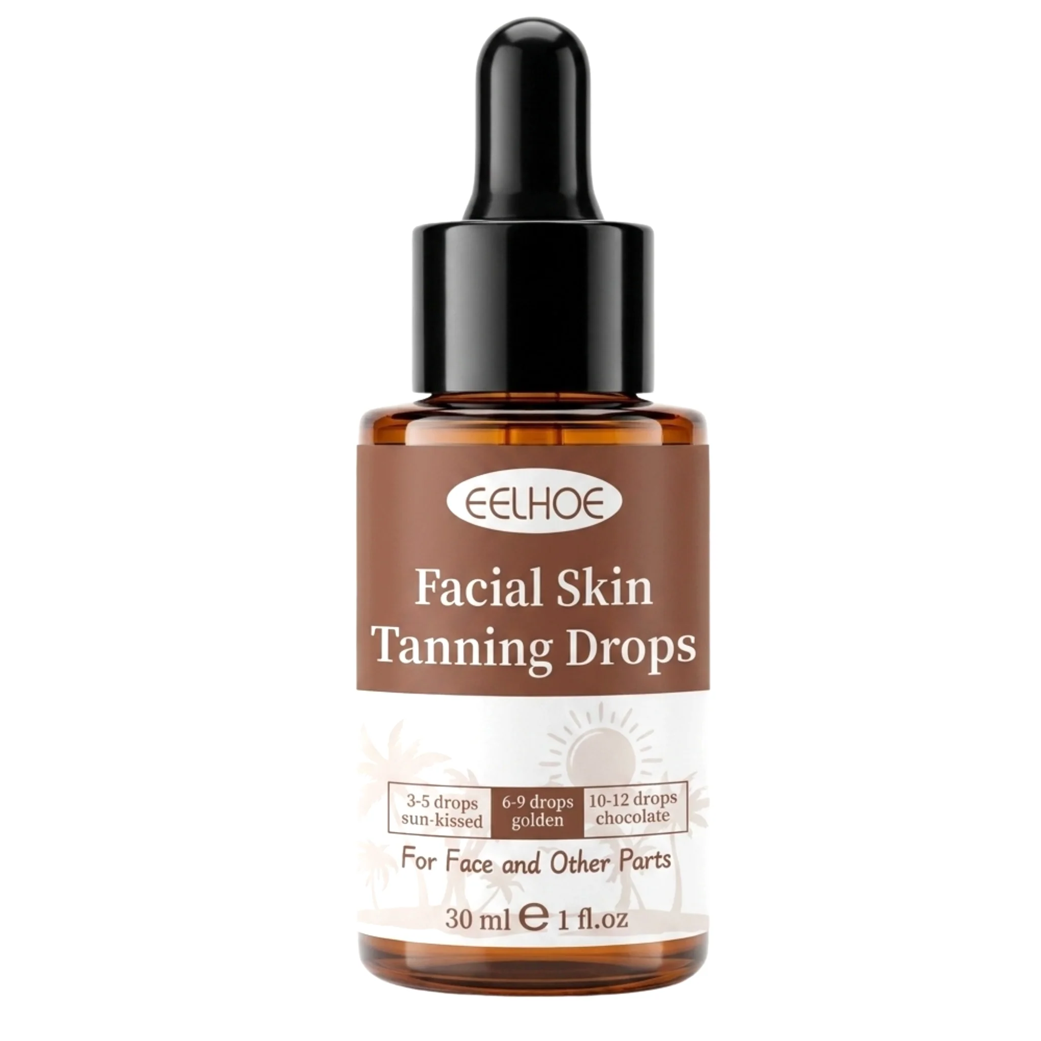Eelhoe Facial Skin Tanning Drops 30ml