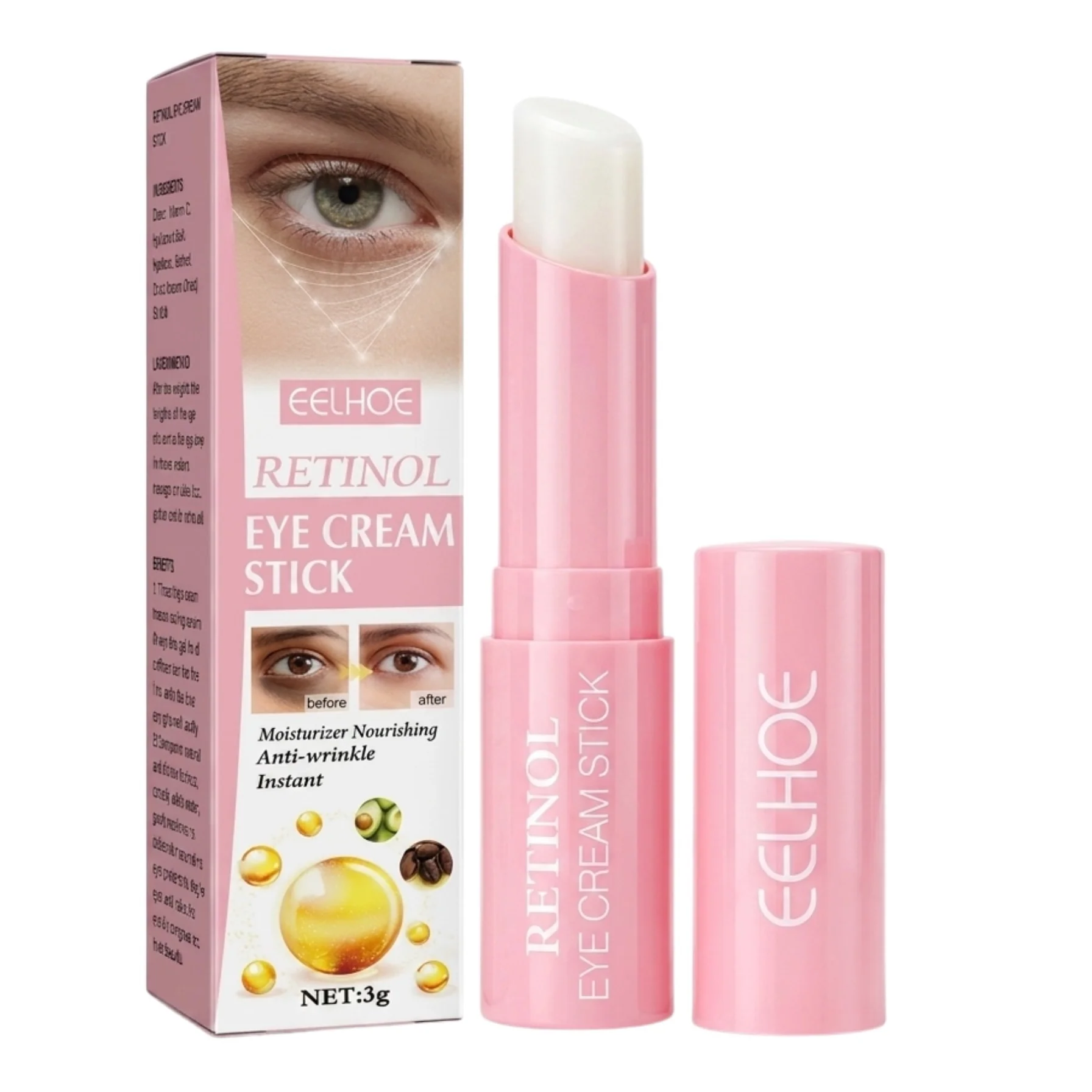 Eelhoe Retinol Instant Eye Cream Stick 3g