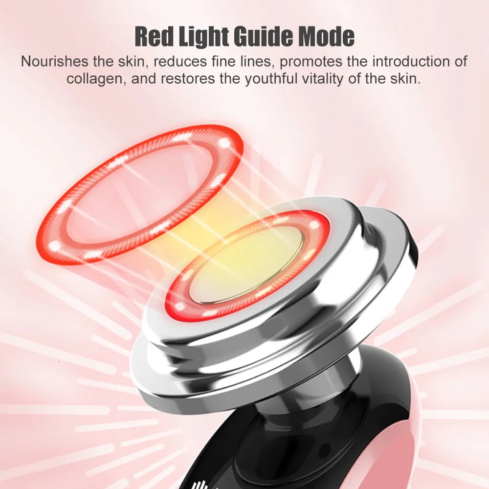 EMS Microcurrent LED Tightening Face and Neck Lifting Handset - Image 4