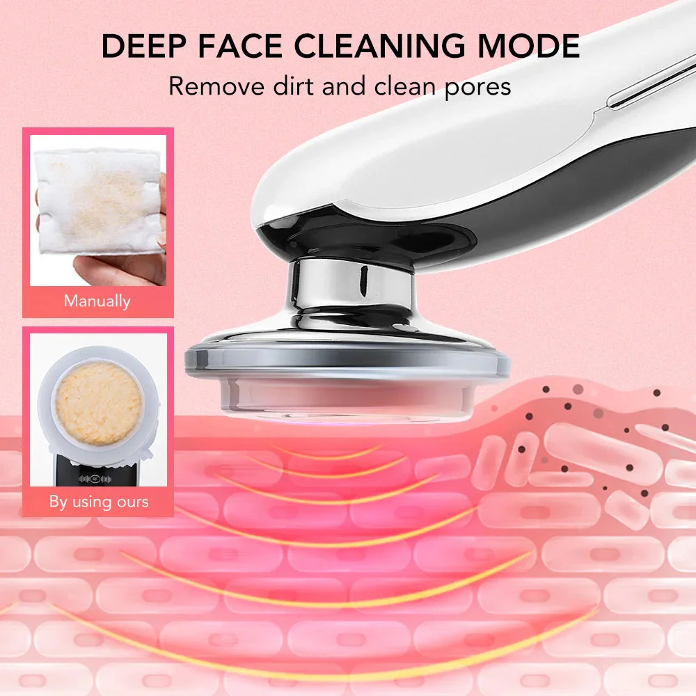 EMS Microcurrent LED Tightening Face and Neck Lifting Handset - Image 5