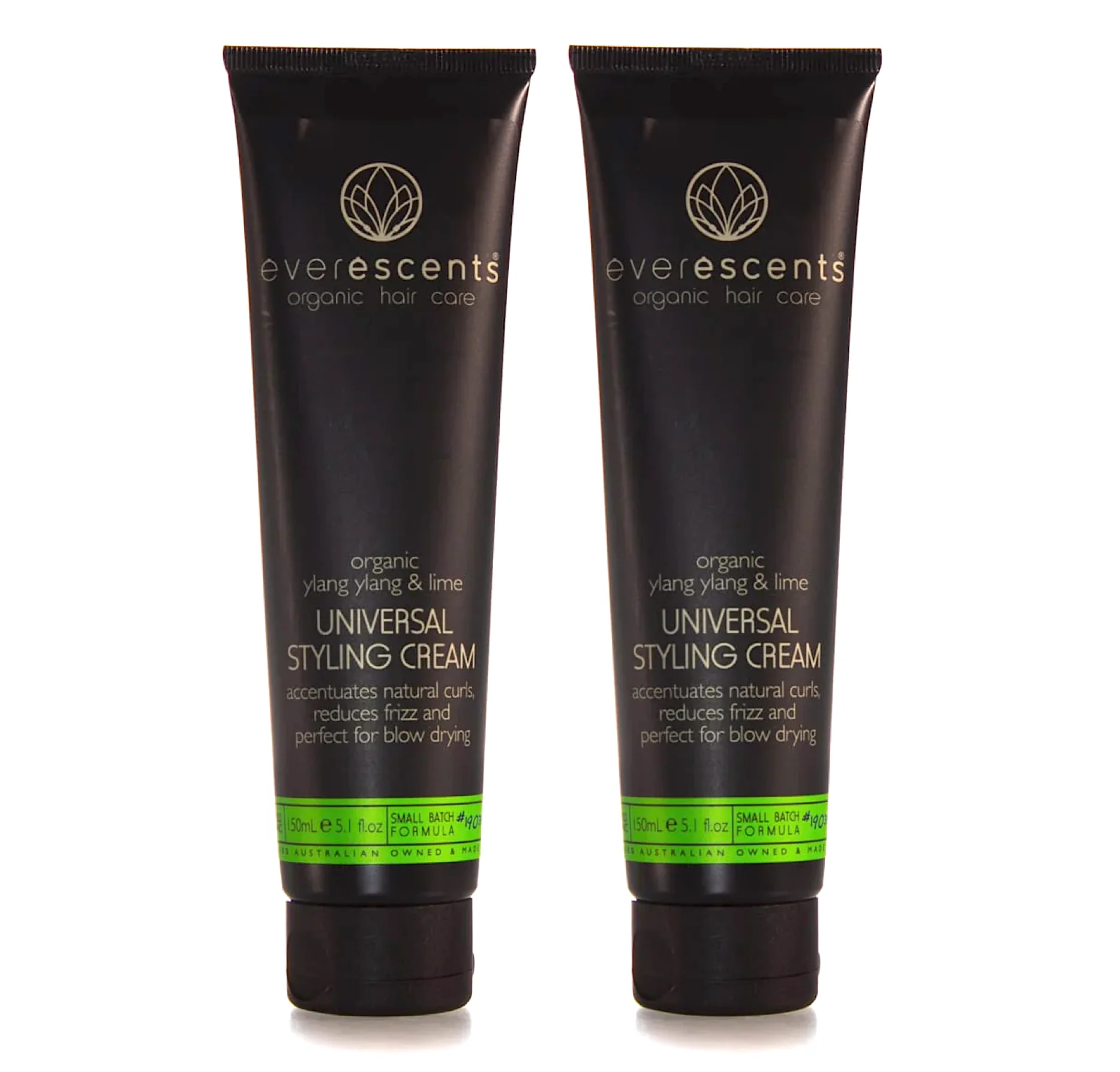 Everescents Organic Universal Styling Cream Ylang Yang 150ml (2pc)