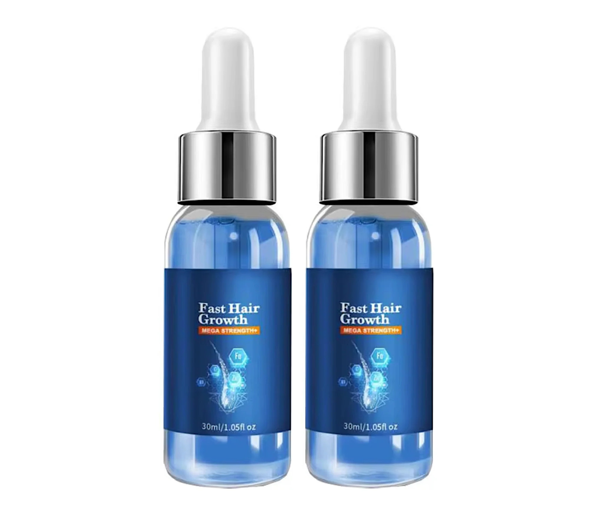 Fast Hair Growth Mega Strength + Follicle Repair 30ml (2pc)