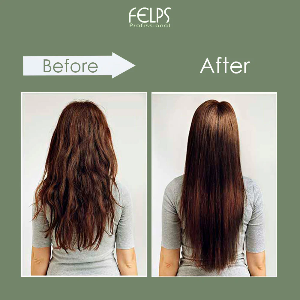 Felps Okra Quiabo Brazilian Progressive Keratin Thermal Sealing 1000ml - Image 2