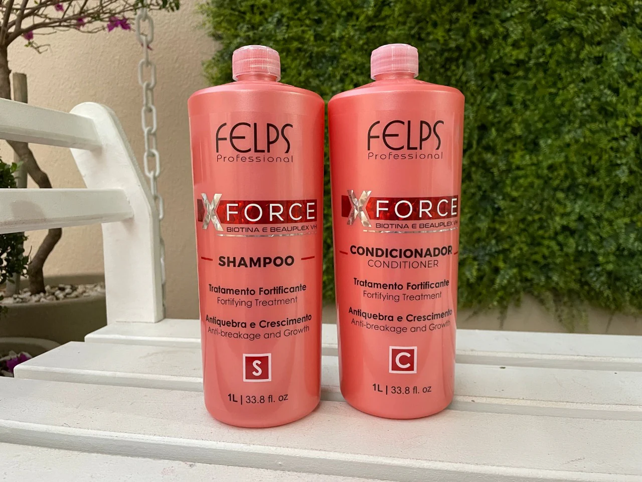 Felps X Force Biotin Hair Growth Shampoo and Fortifying Conditioner 1000ml - Image 2