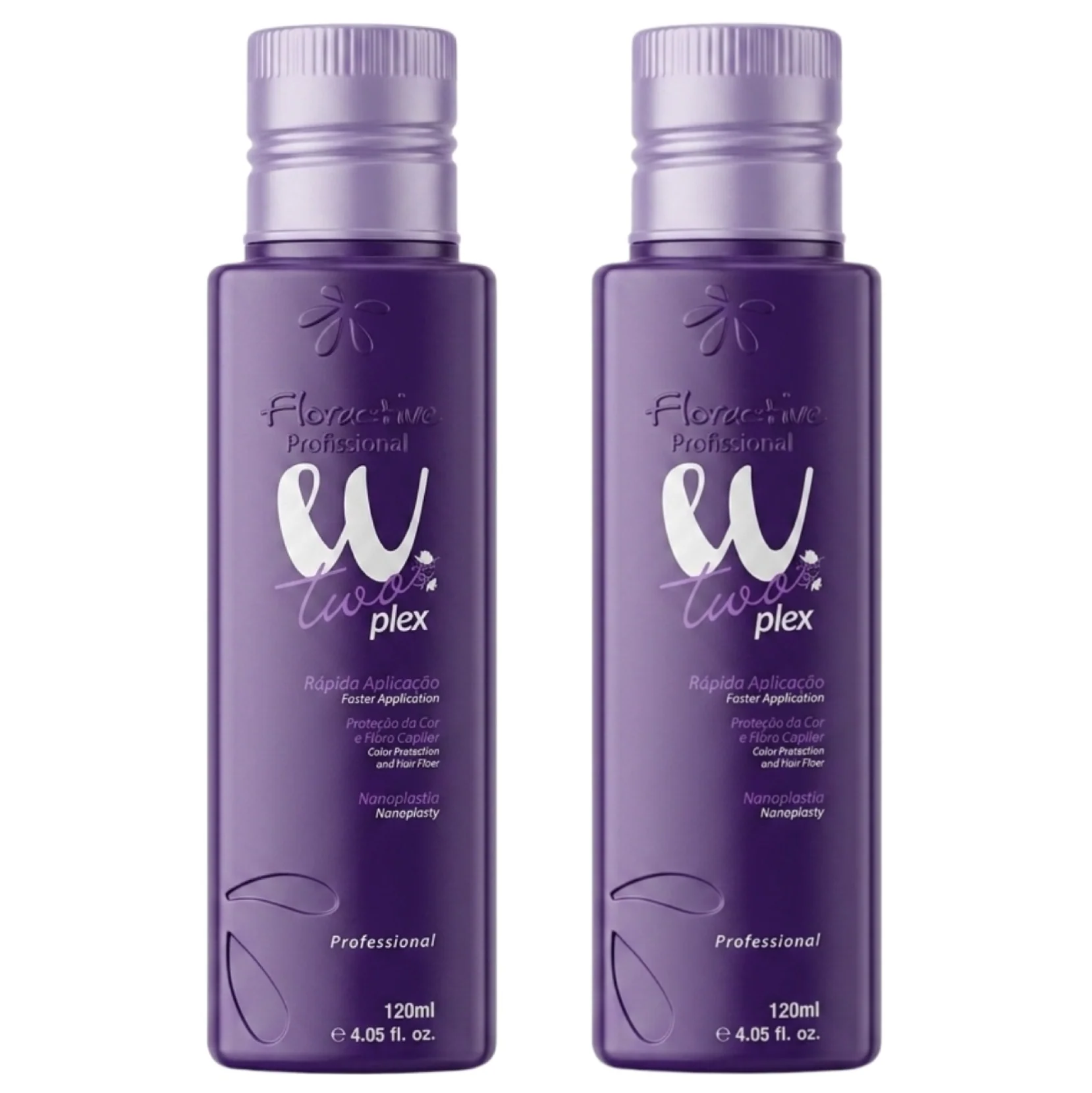 Floractive W Two Plex Nanoplasty Straightening Treatment 120ml (2pc)