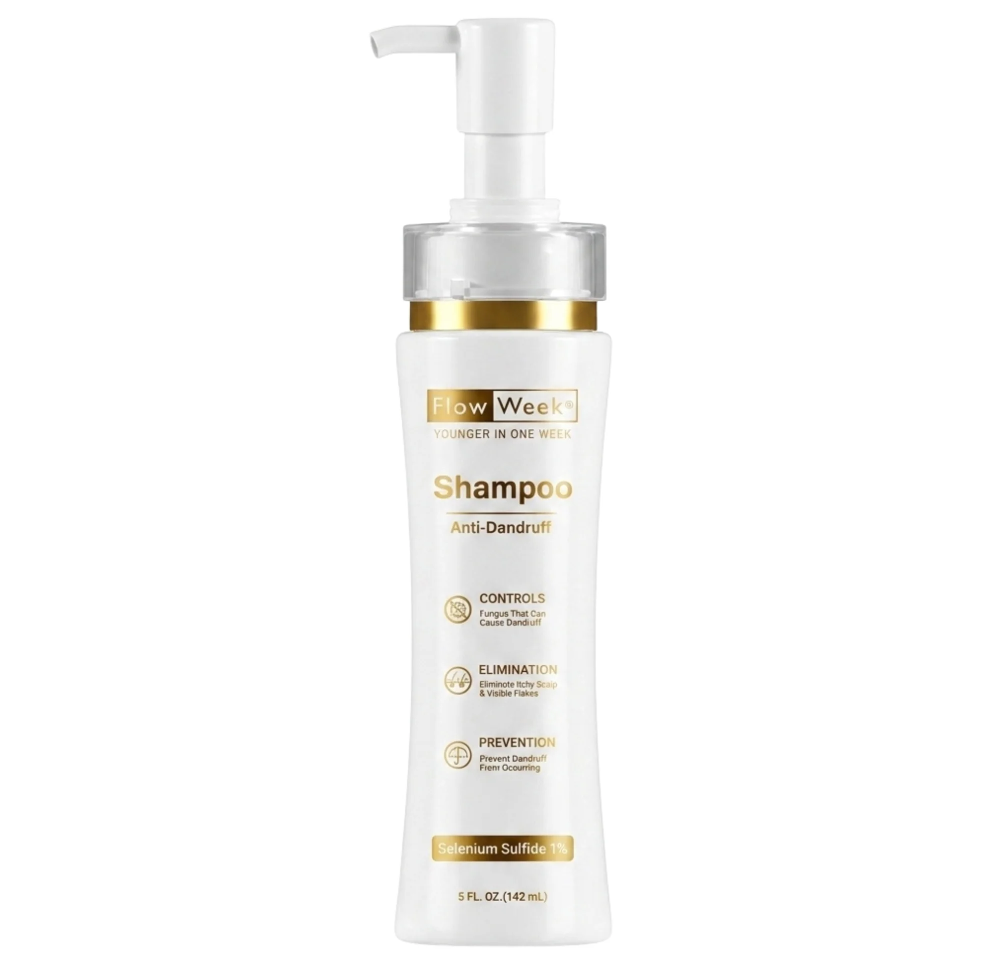 Flow Week Anti Dandruff Shampoo 142ml