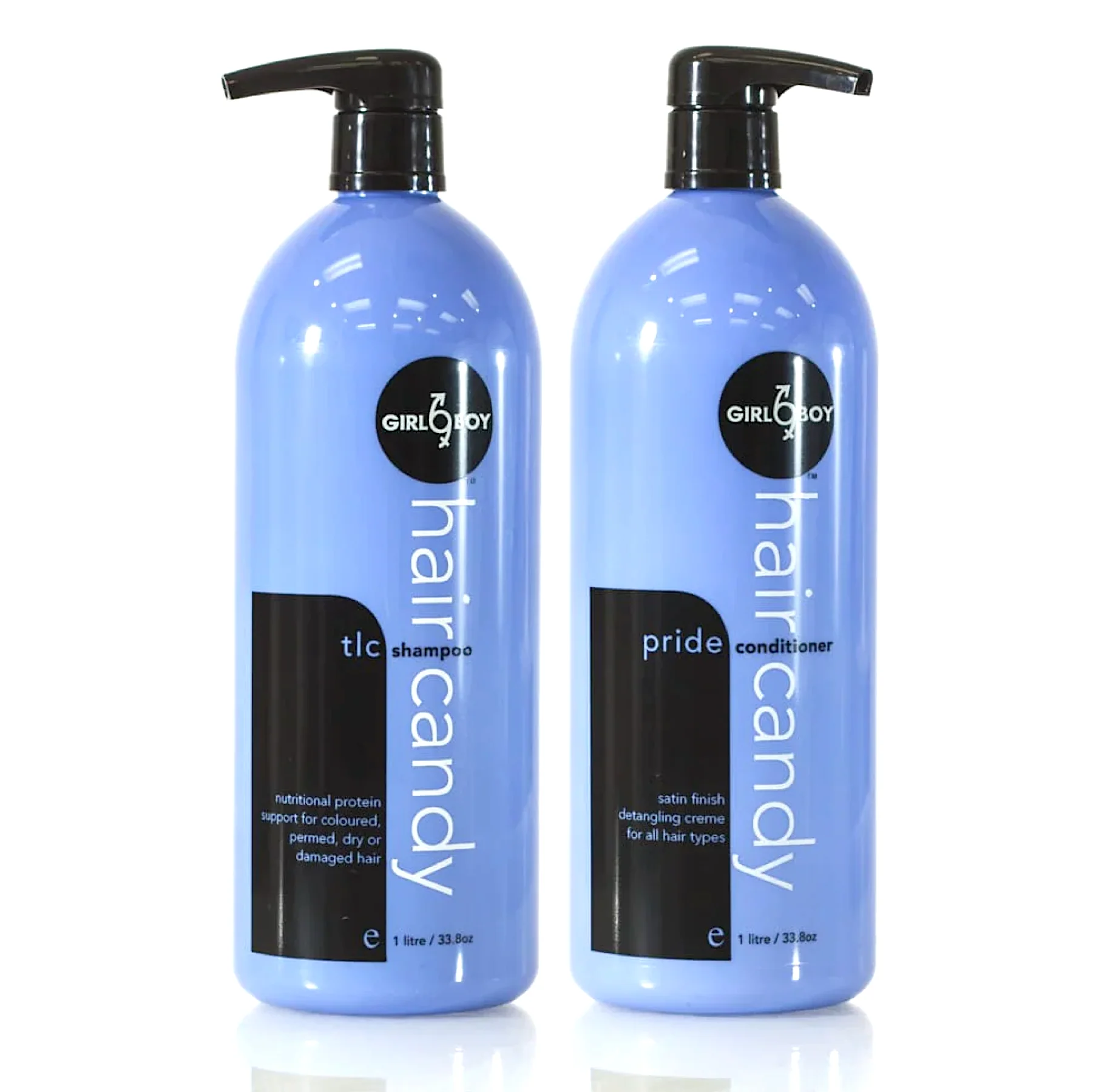 Girlboy TLC Shampoo and Pride Conditioner 1000ml