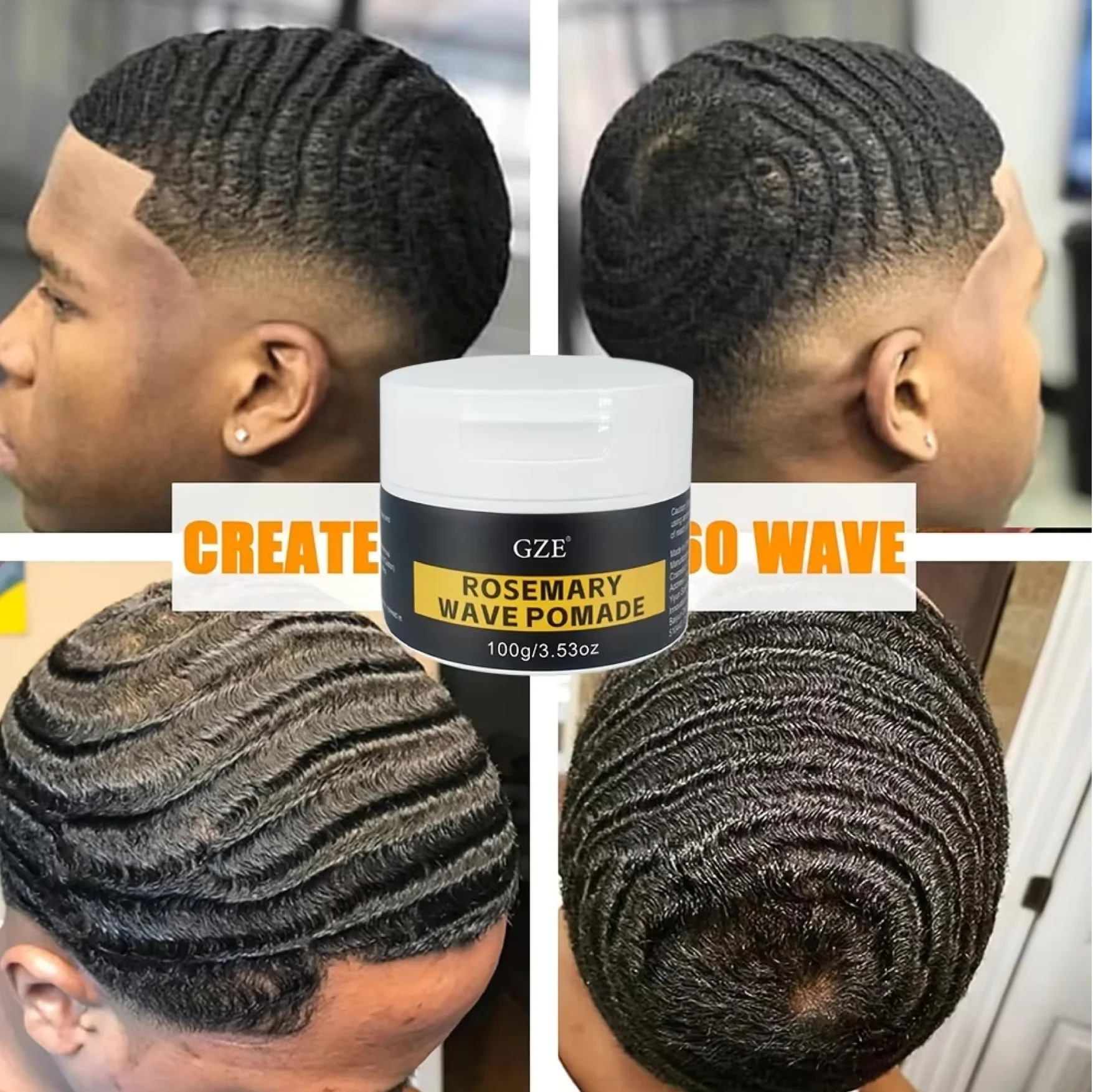 GZE Rosemary Wave Pomade 100g - Image 2