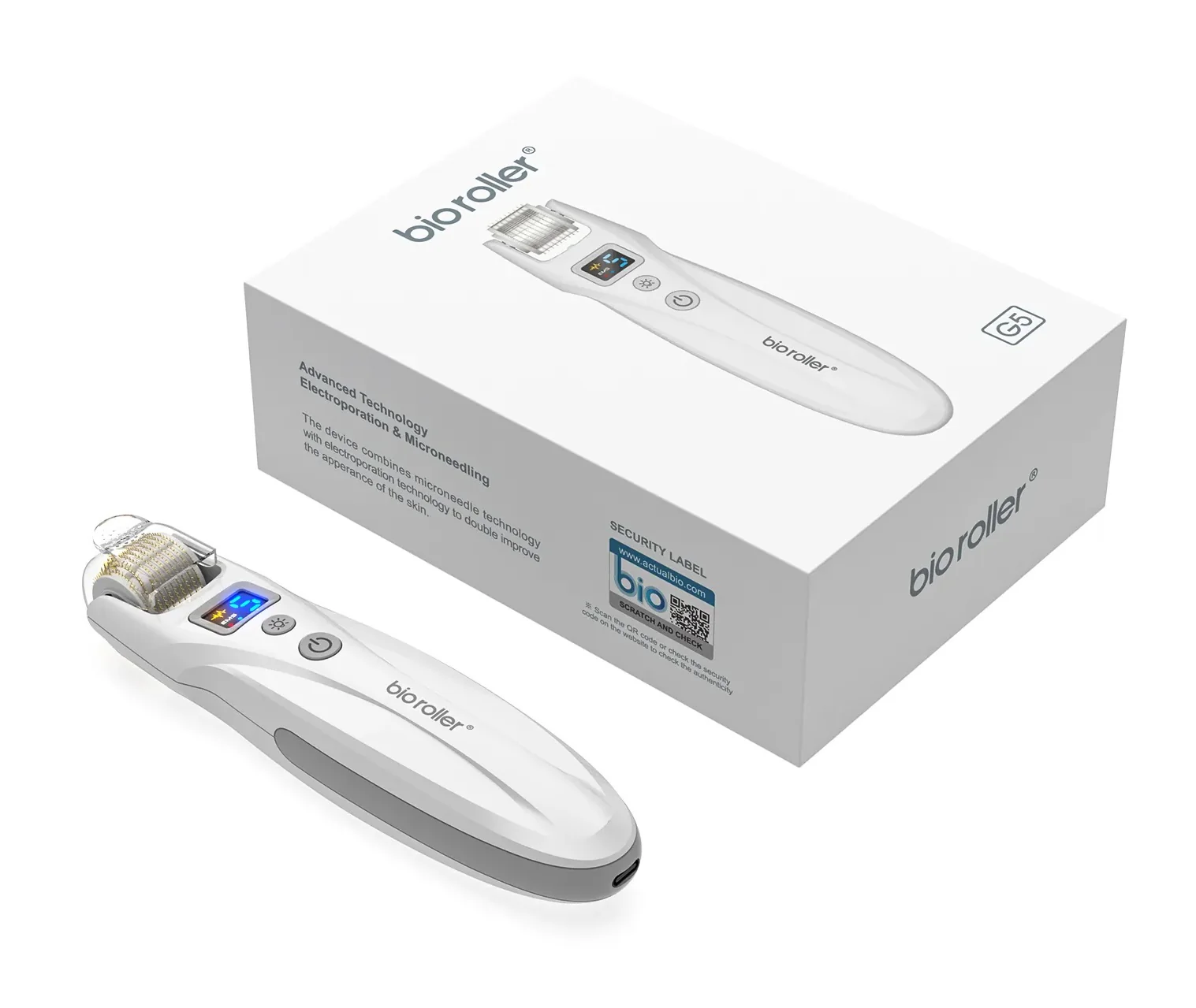 Hair Growth Derma Roller EMS Microneedling for Hair and Skin - Image 4