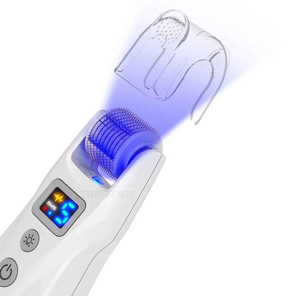 Hair Growth Derma Roller EMS Microneedling for Hair and Skin - Image 5