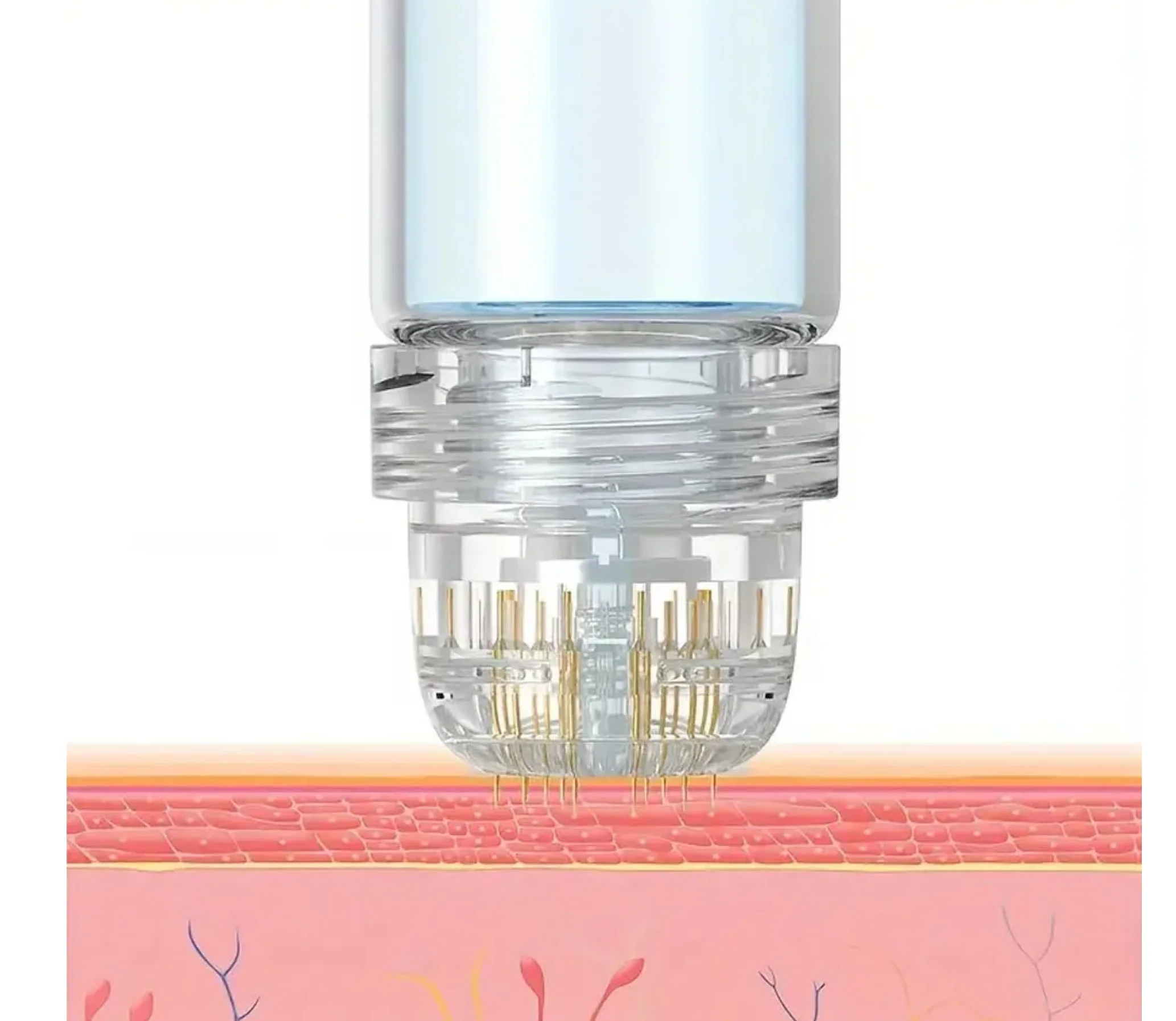 Hydra Derma Stamp Titanium Microneedling Tool - Image 3