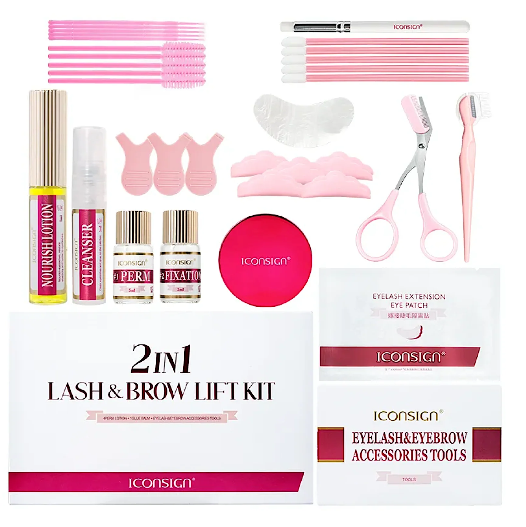 Iconsign 2 In 1 Lash and Brow Lift Kit - Image 3