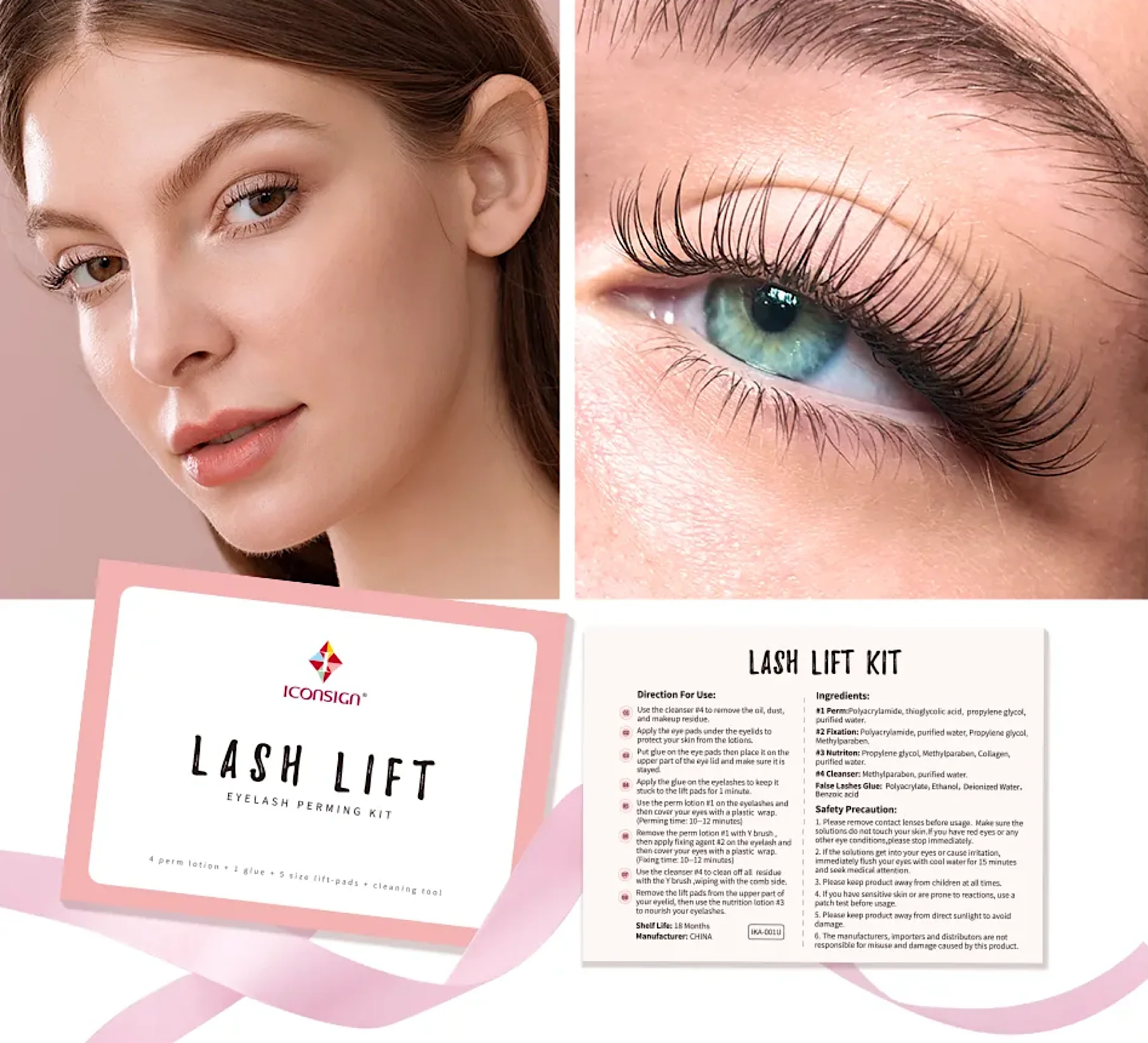 Iconsign Lash Lift Eyelash Perming Kit - Image 2