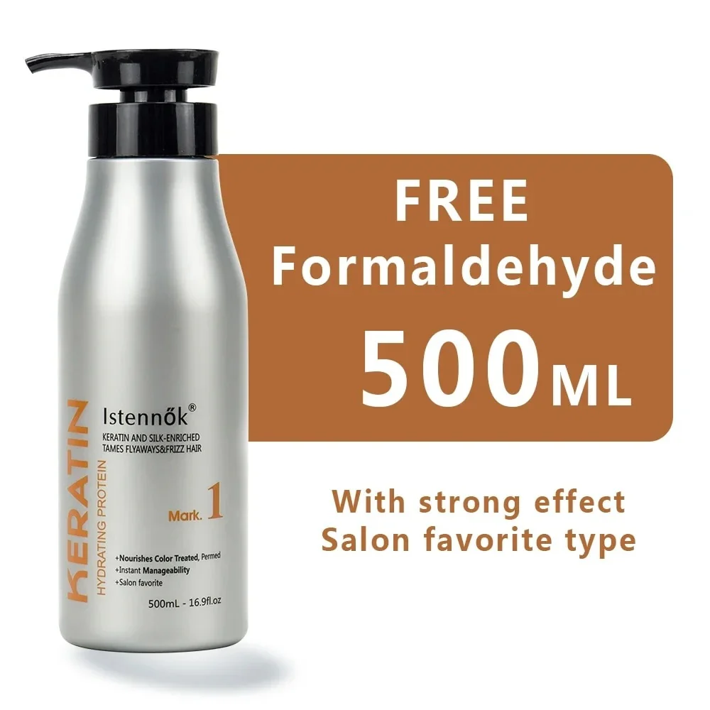 Istennok Keratin Hydrating Protein Treatment For Coarse Hair 500ml - Image 2