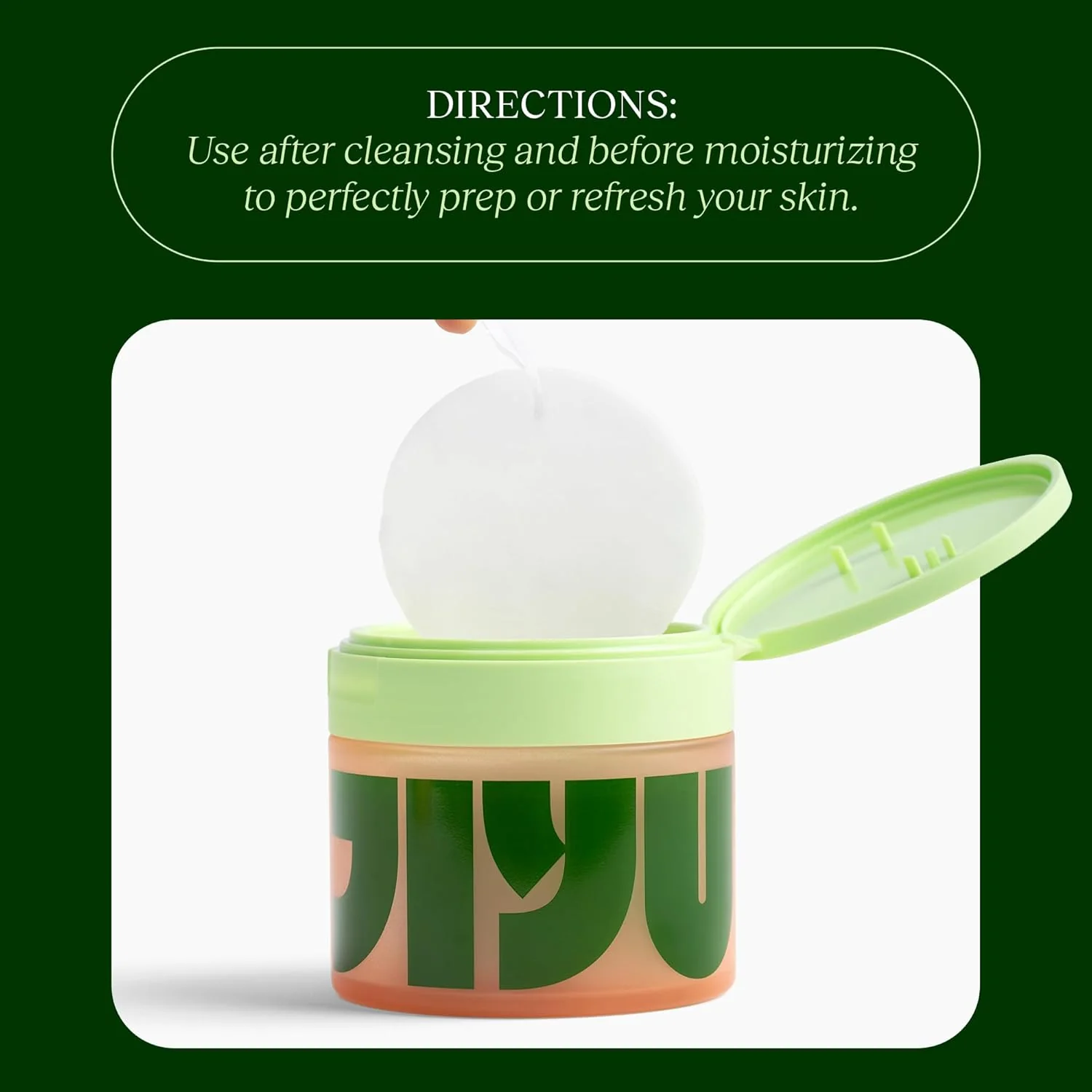 Jiyu NAD + Renewal and Rejuvenation Toner Pads 100pc - Image 5