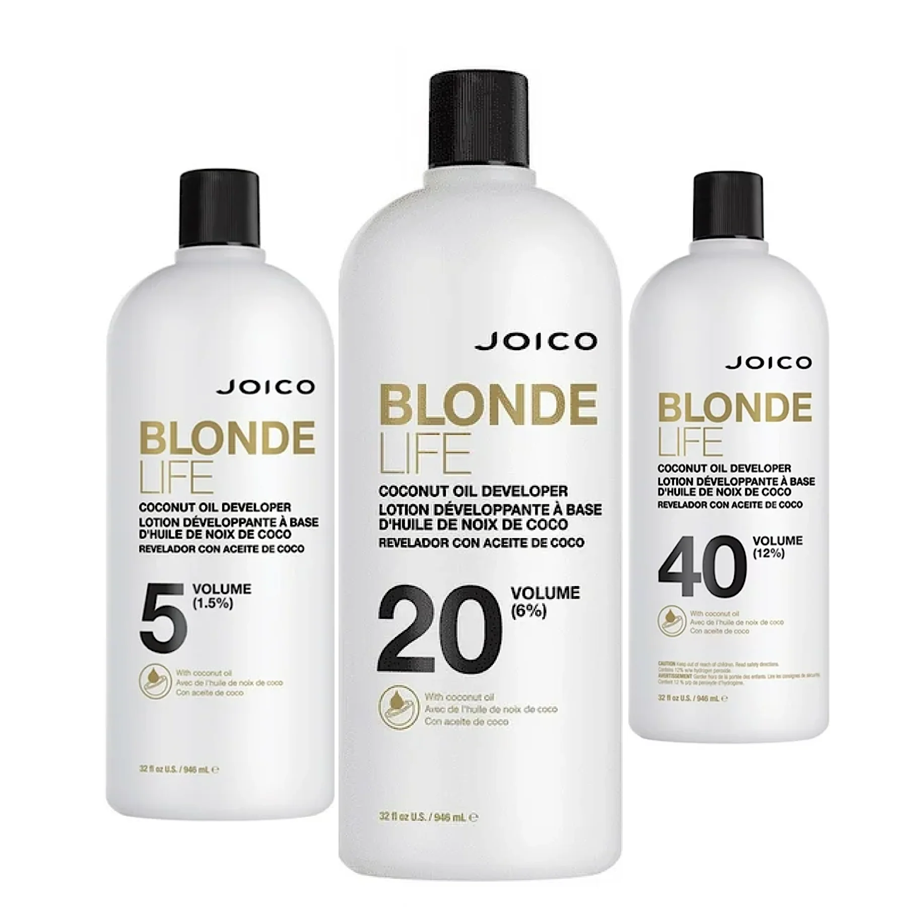 Joico Blonde life Coconut Oil Developer Lotion 946ml