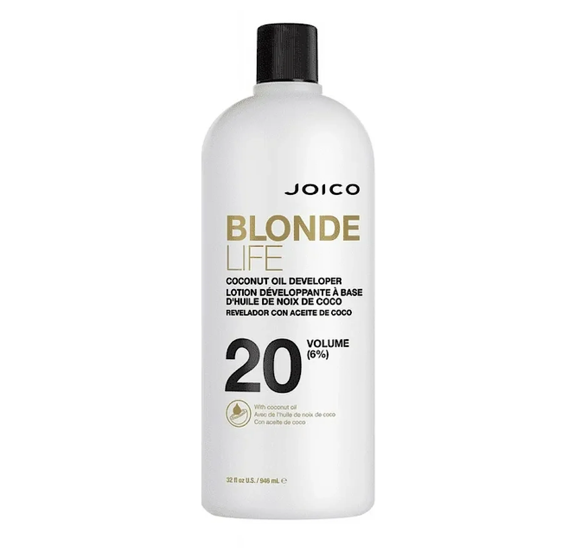 Joico Blonde life Coconut Oil Developer Lotion 946ml - Image 4