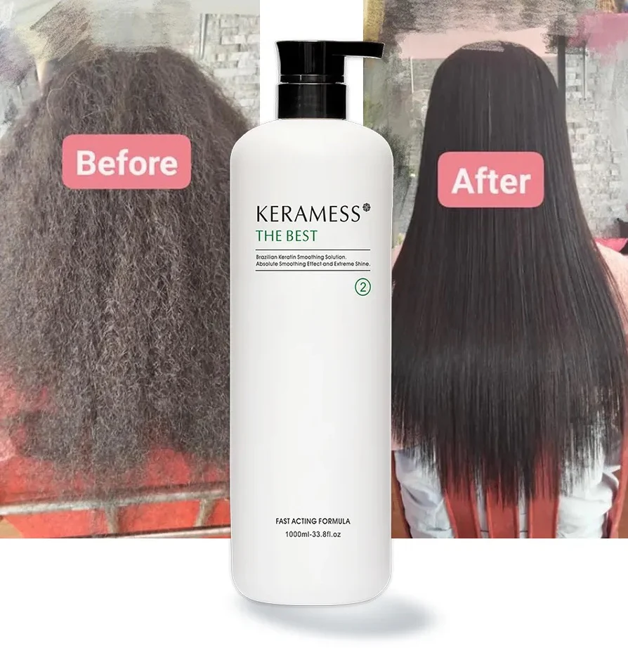 Keramess The Best Brazilian Keratin Smoothing Solution 1000ml - Image 2