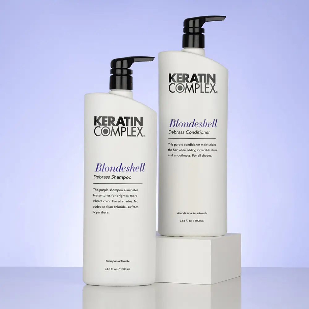 Keratin Complex Blondeshell Debrass Shampoo 1000ml - Image 2