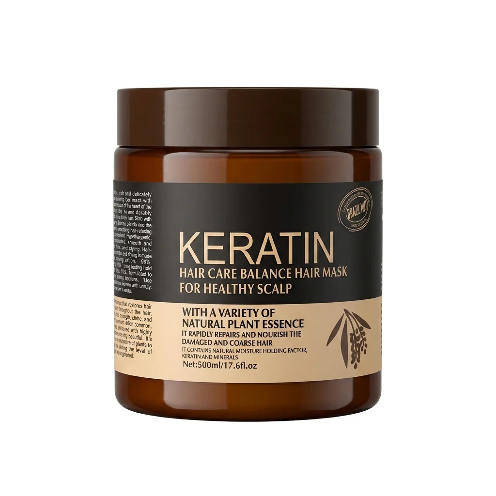 Keratin Hair Care Balance Brazil Nut Mask 500ml