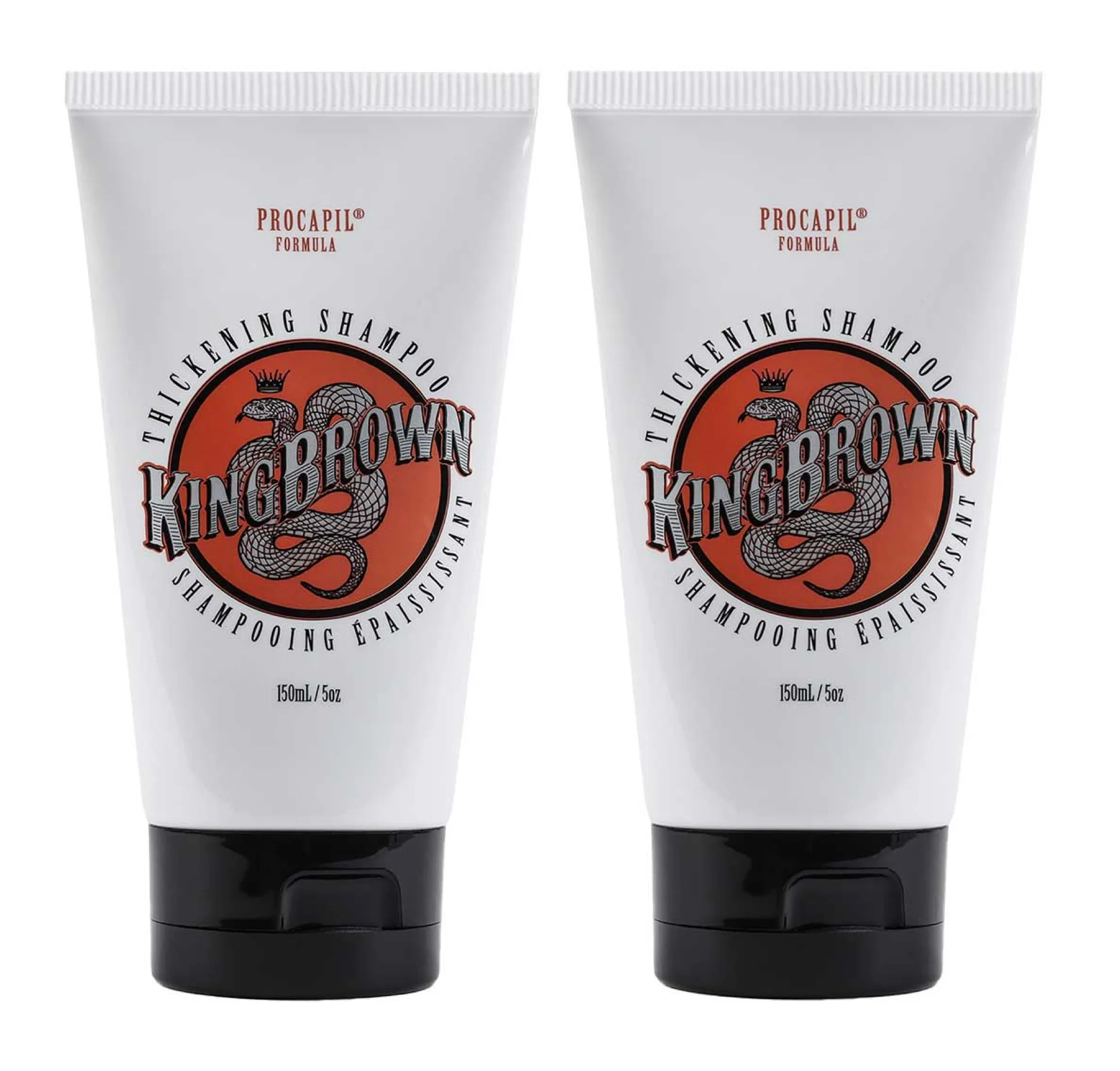 King Brown Thickening Shampoo 150ml (2pc)