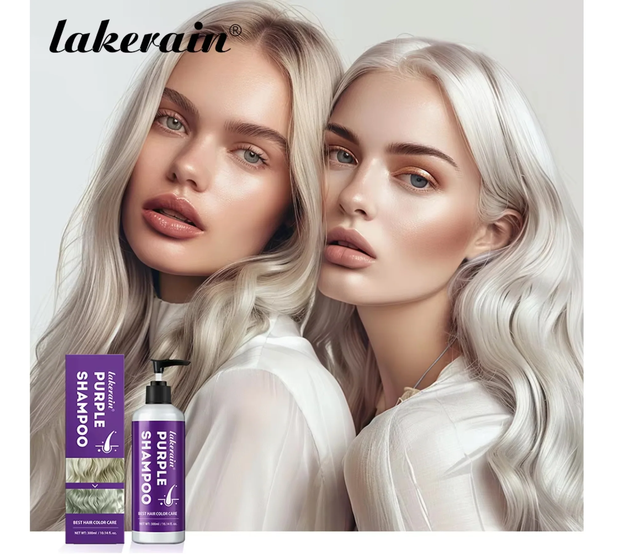 Lakerain Best Purple Shampoo 300ml - Image 2
