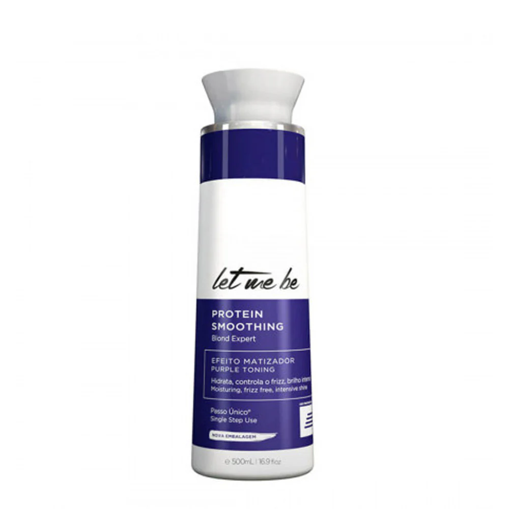 Let Me Be Protein Smoothing Hair Straightening Blond Expert Purple Toning 500ml