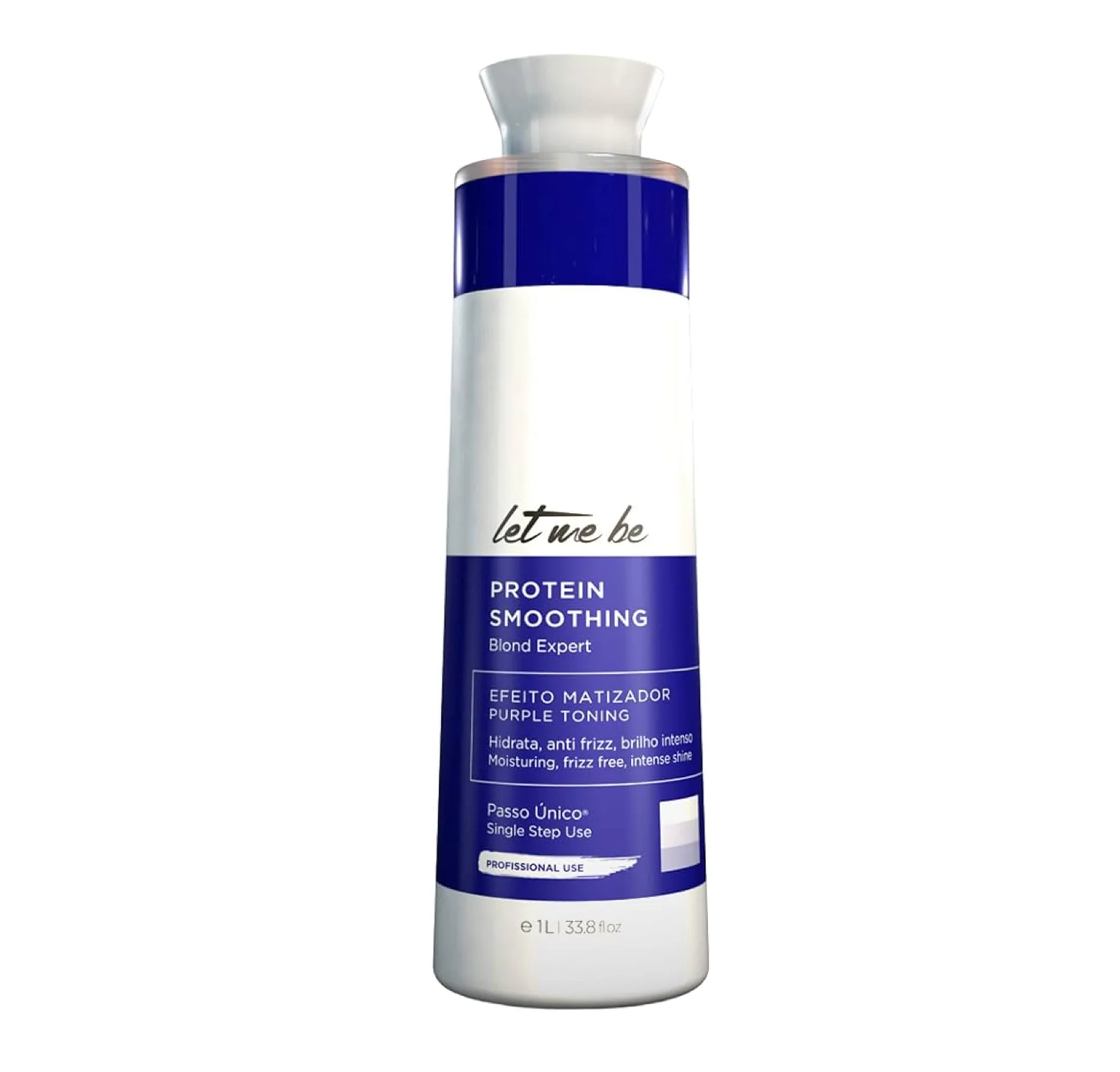 Let Me Be Protein Smoothing Hair Straightening Blond Expert Purple Toning 1000ml