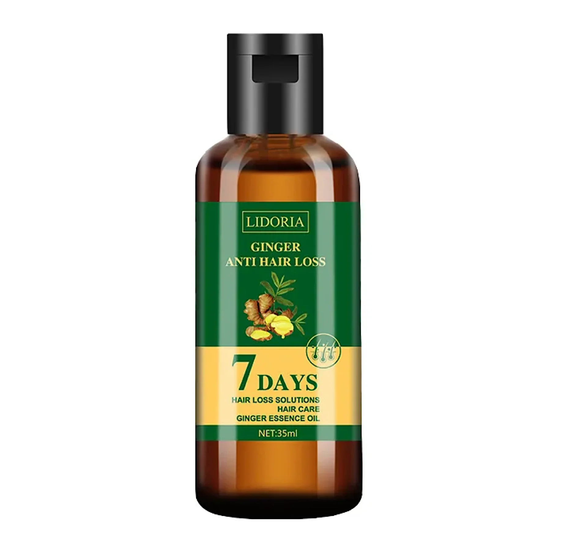 Lidoria Ginger Anti Hair Loss 7 Days Oil 35ml