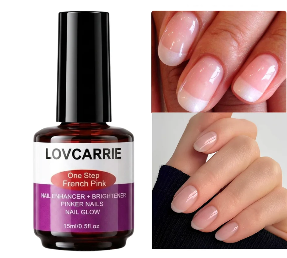 Lovcarrie One Step French Pinker Nail Glow 15ml - Image 2