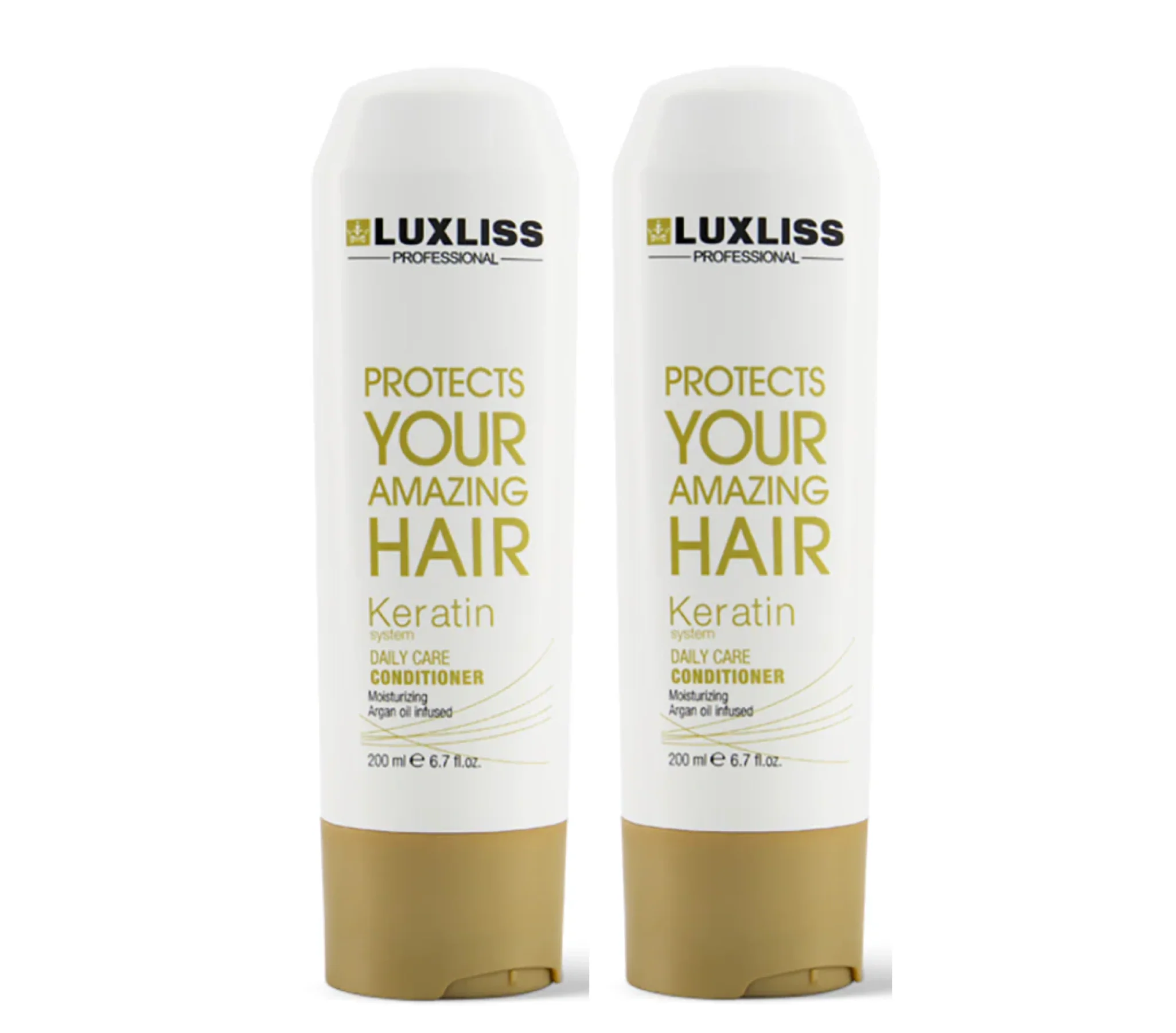 Luxliss Keratin Daily Care Conditioner 200ml (2pc)