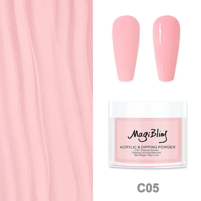 Magibling Acrylic & Dipping Powder Light Pink 15g - Image 2